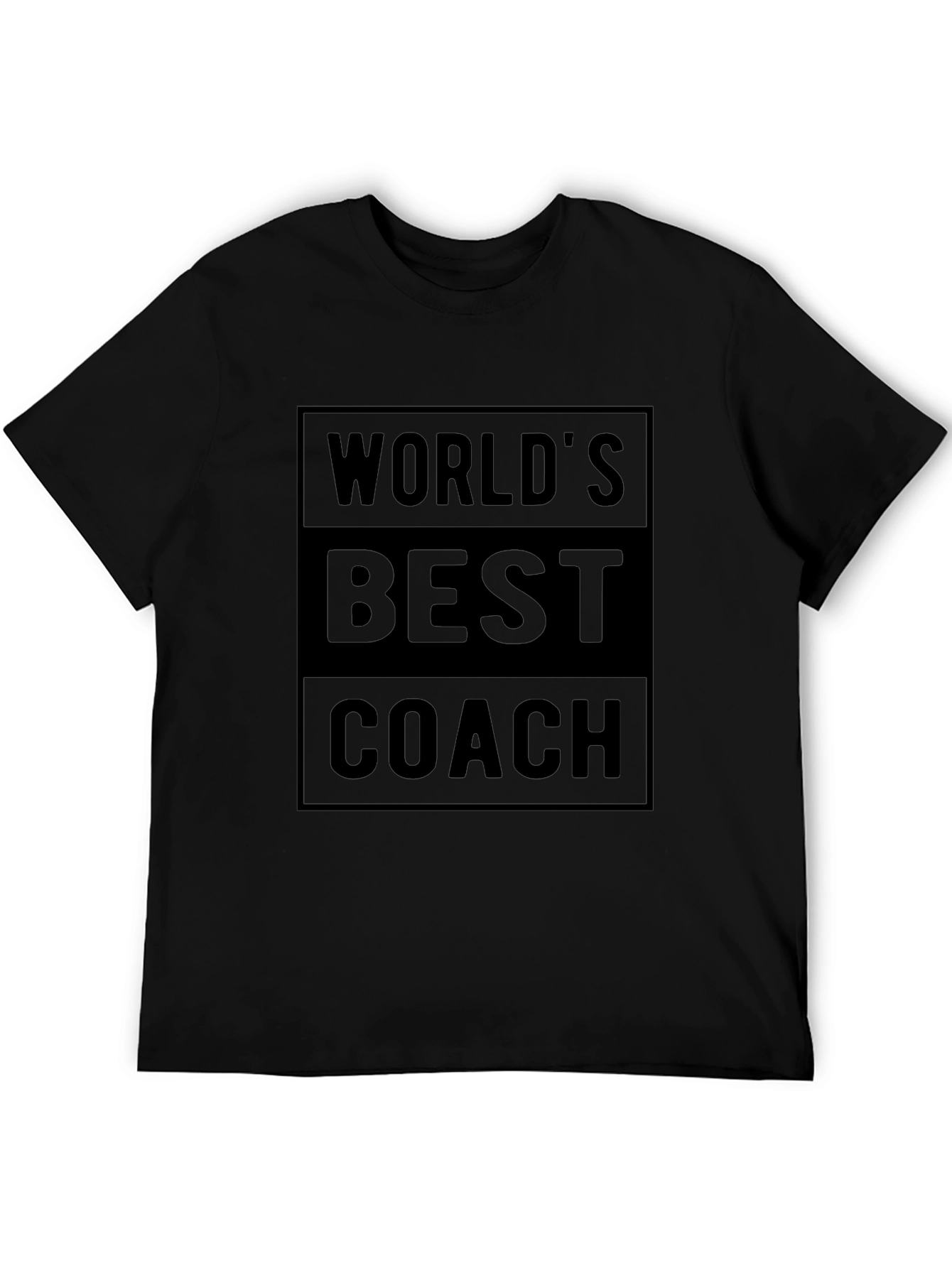 Worlds Best Coach Graphic T-Shirt