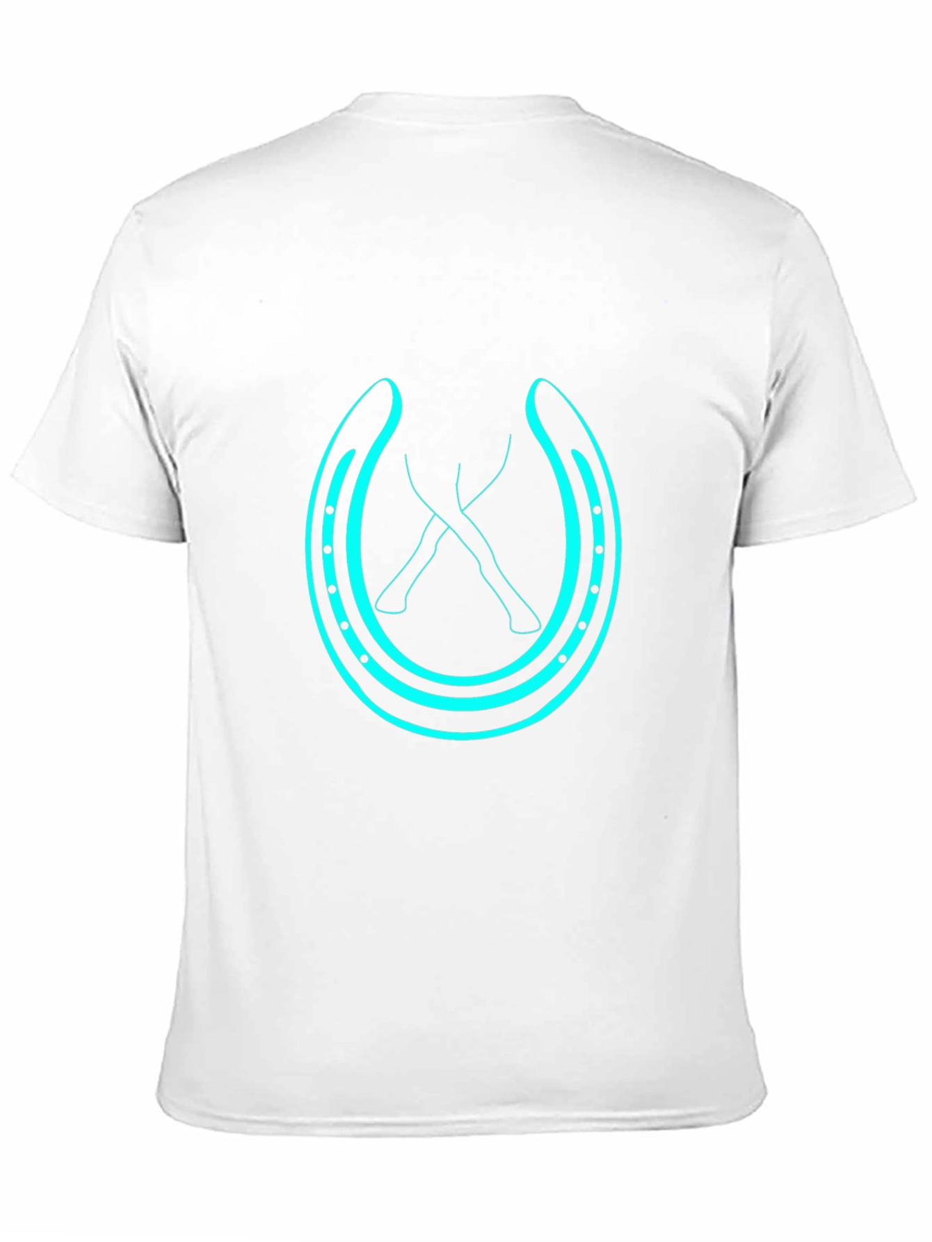 Lucky Horseshoe Graphic Tee - Black