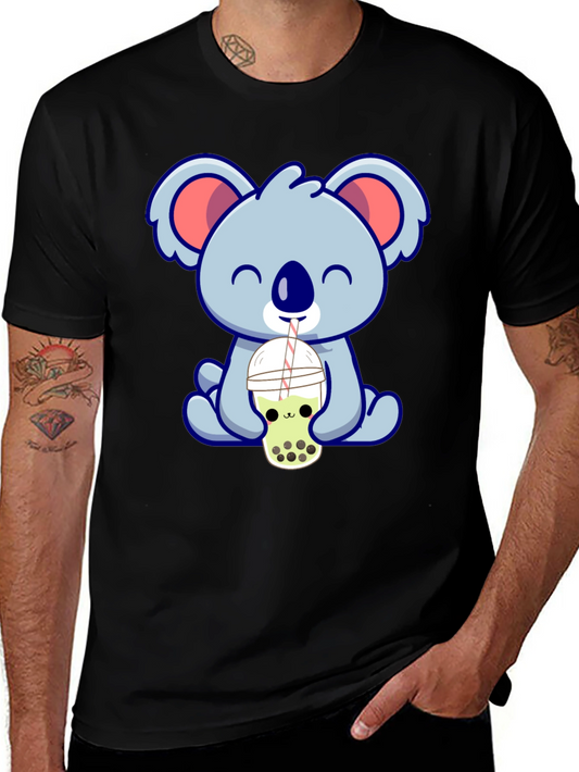 Cute Koala Bubble Tea T-Shirt