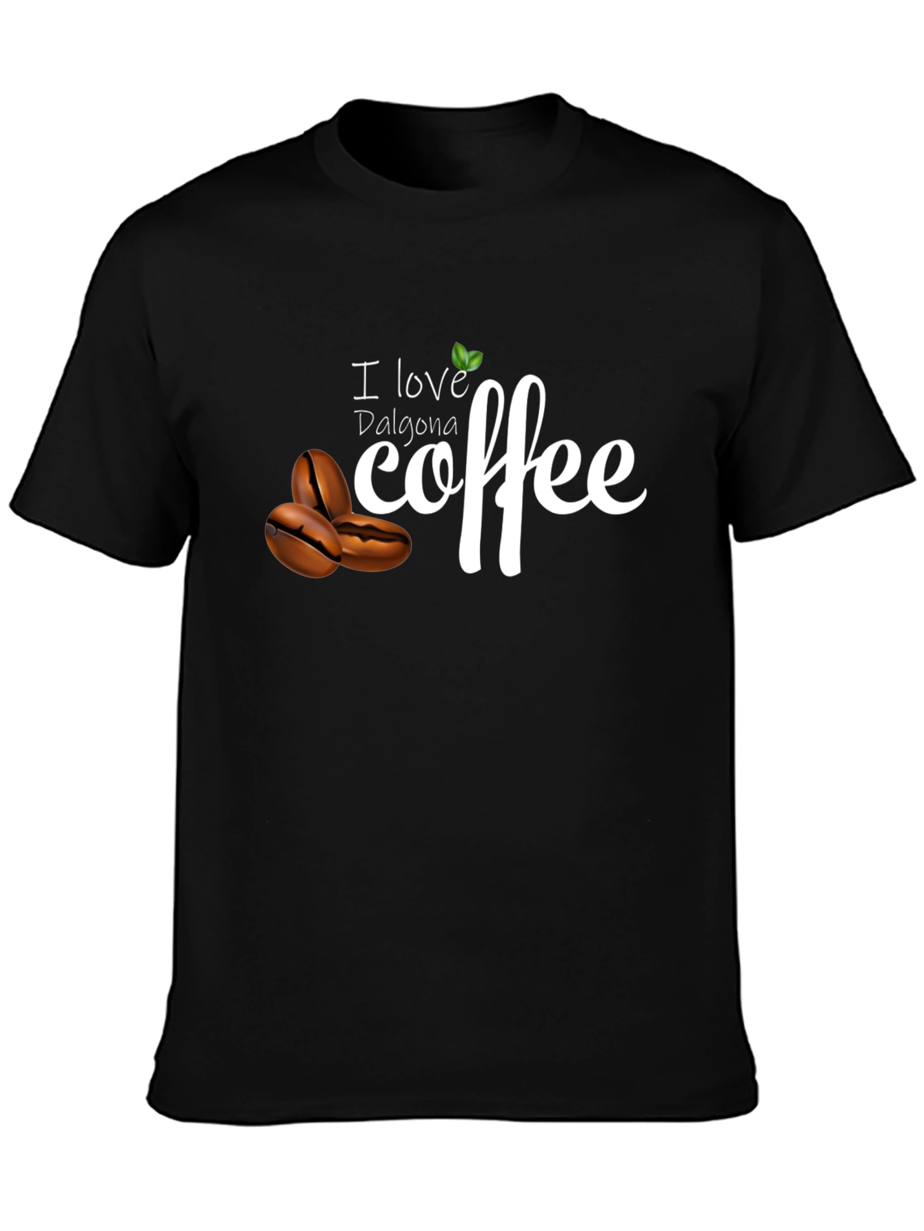 I Love Dalgona Coffee Graphic Tee