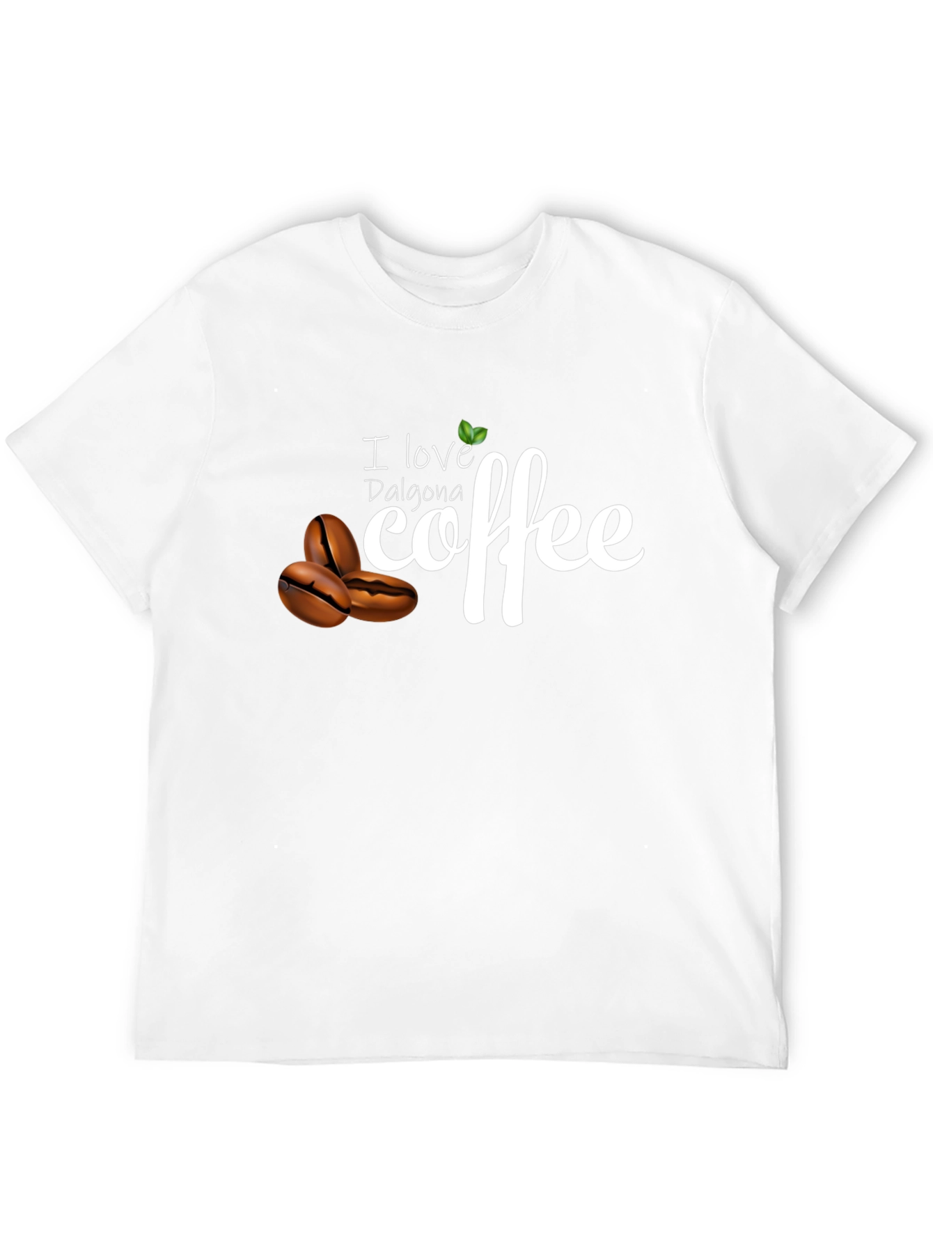 I Love Dalgona Coffee Graphic Tee