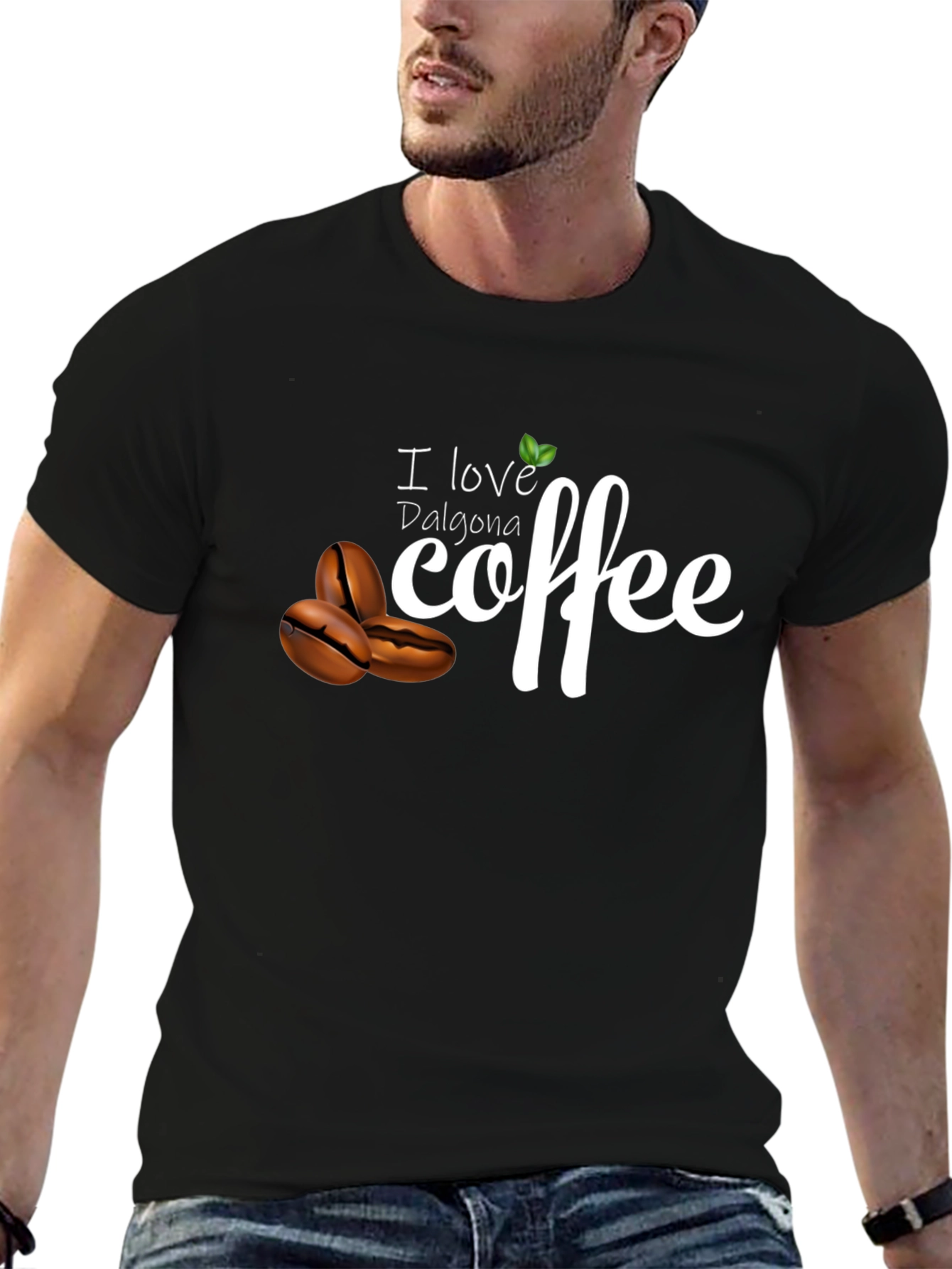 I Love Dalgona Coffee Graphic Tee