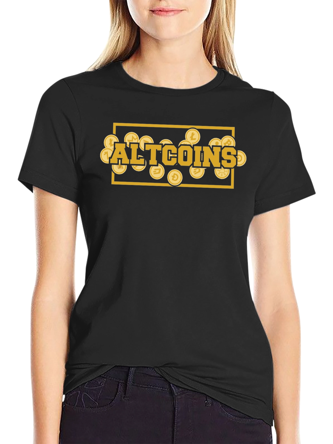Altcoins Crypto T-Shirt - Black