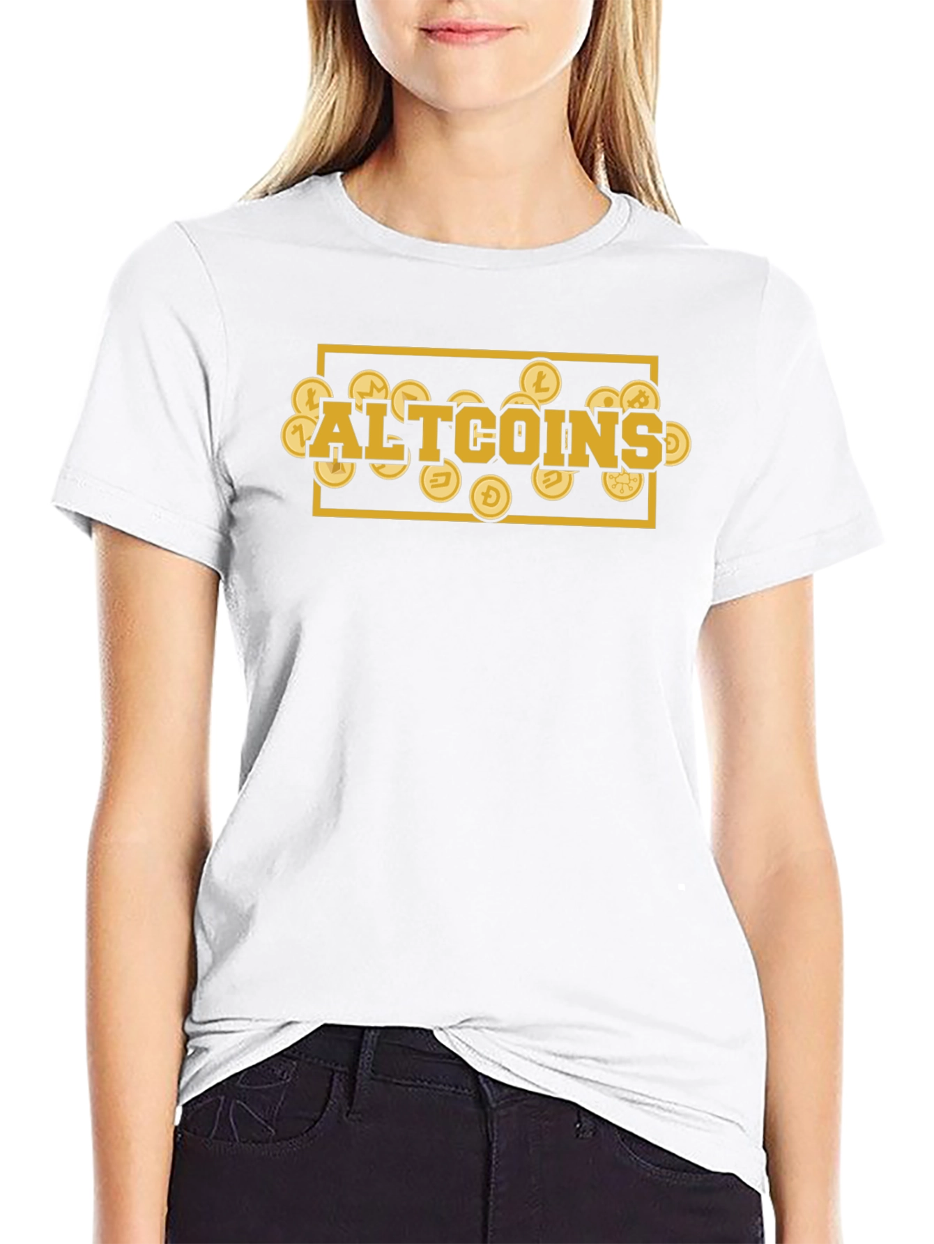 Altcoins Crypto T-Shirt - Black
