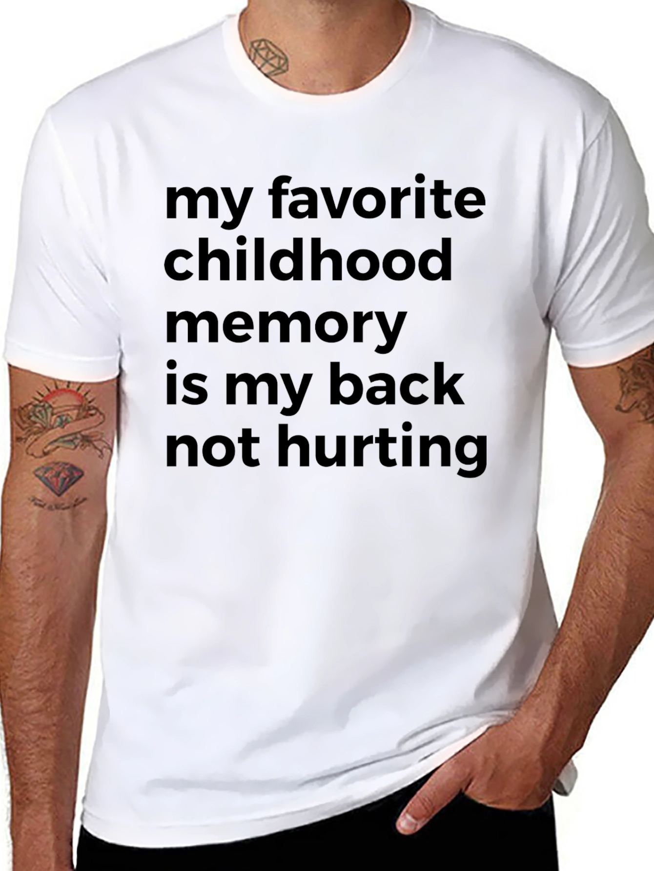 Funny Back Pain Relief T-Shirt