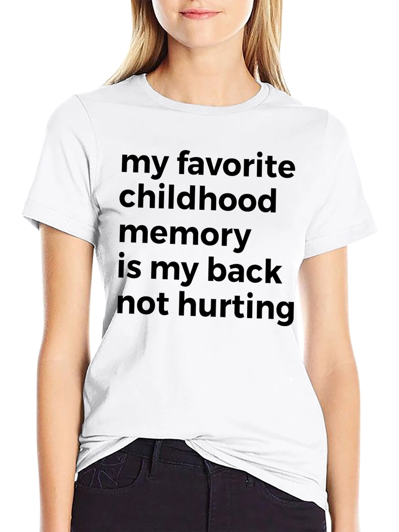 Funny Back Pain Relief T-Shirt