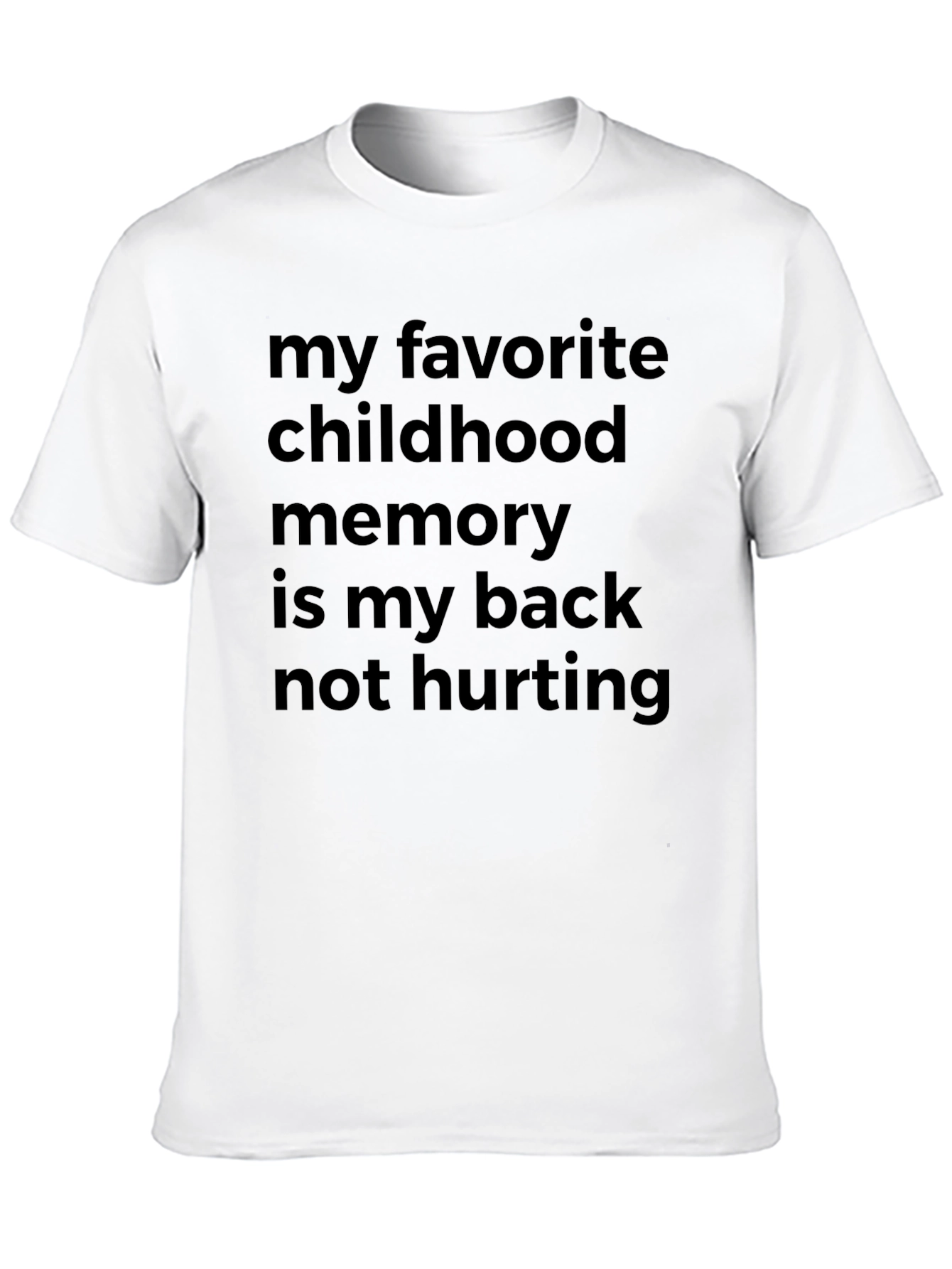 Funny Back Pain Relief T-Shirt