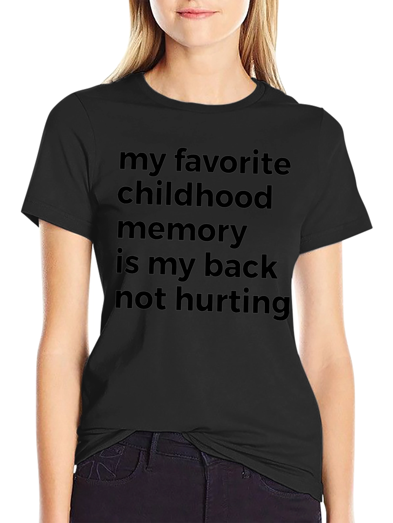 Funny Back Pain Relief T-Shirt