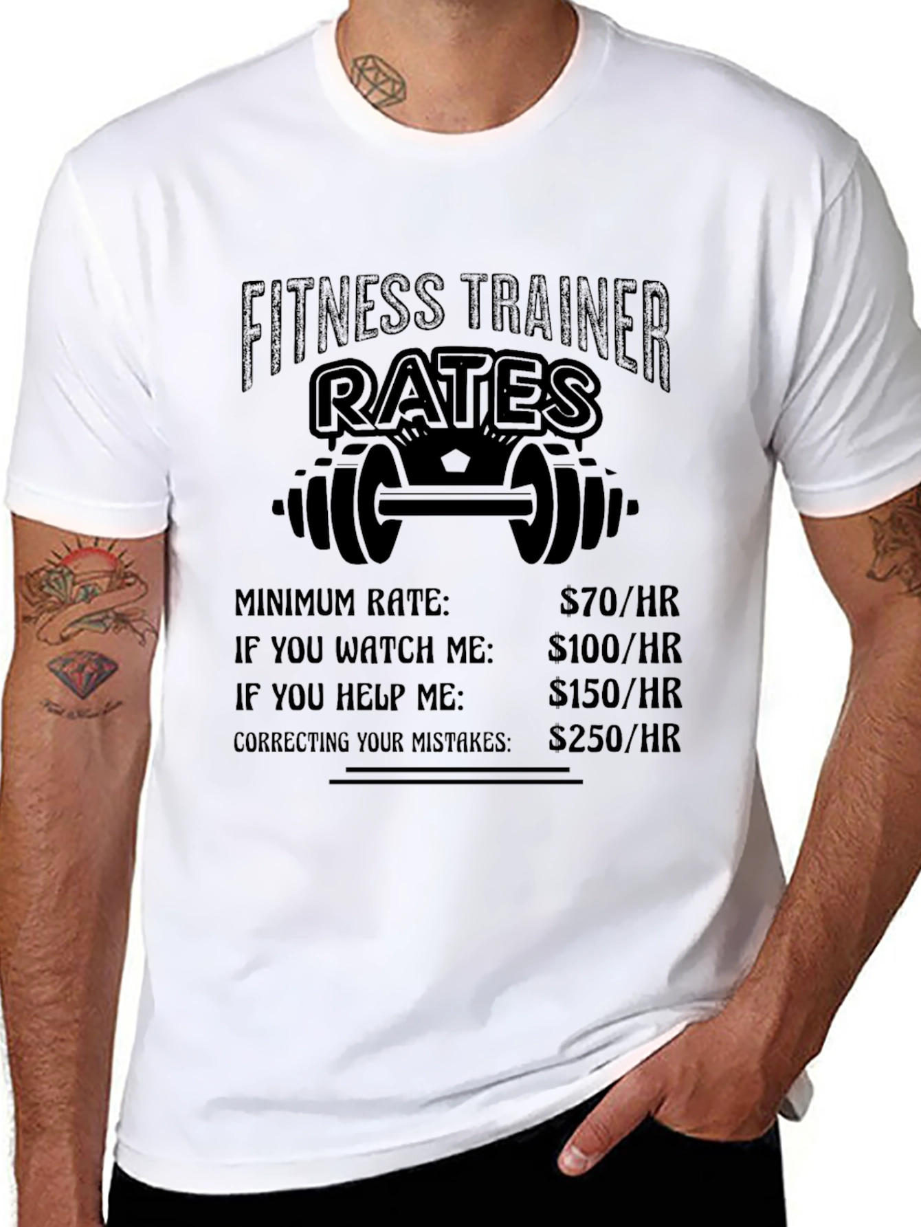 Fitness Trainer Rates T-Shirt
