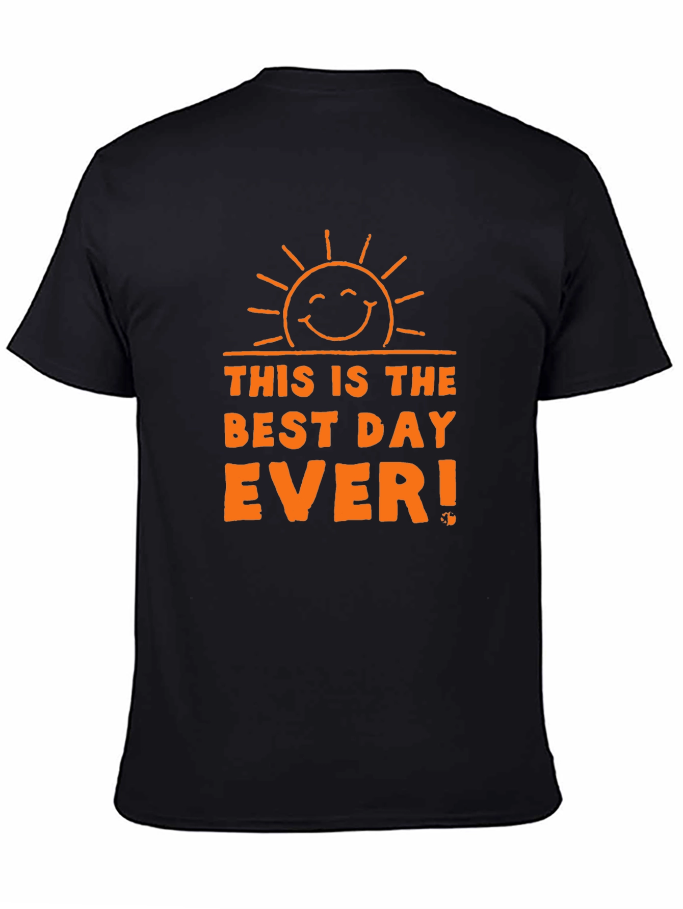 Best Day Ever Graphic T-Shirt - Black Cotton Tee