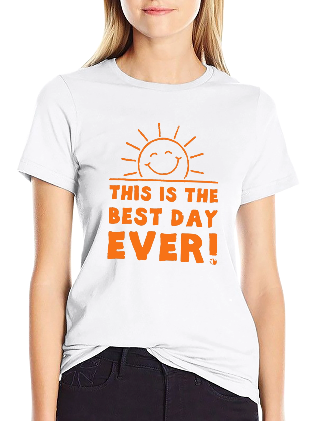 Best Day Ever Graphic T-Shirt - Black Cotton Tee