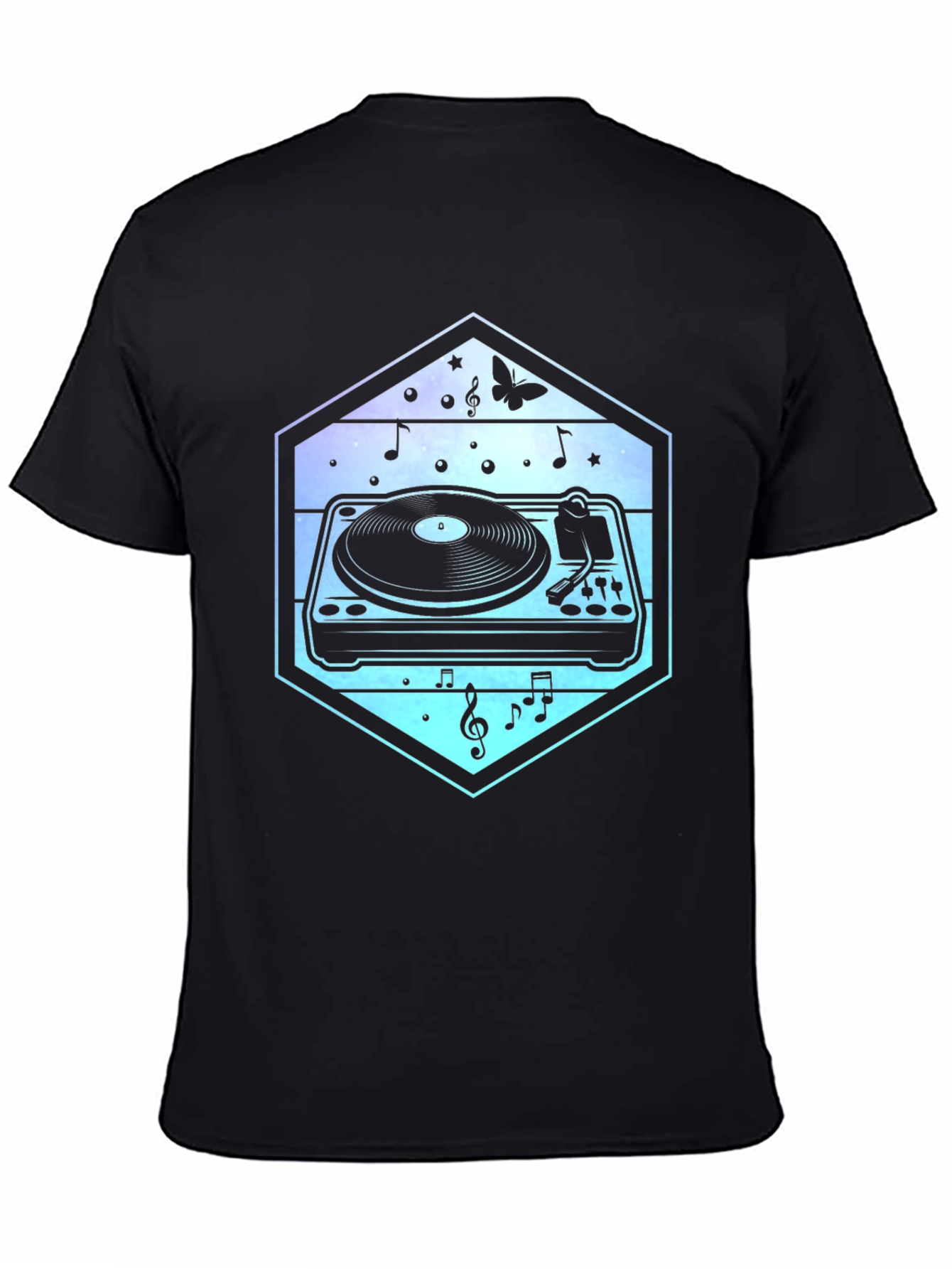 Turntable Music T-Shirt - DJ Graphic Tee
