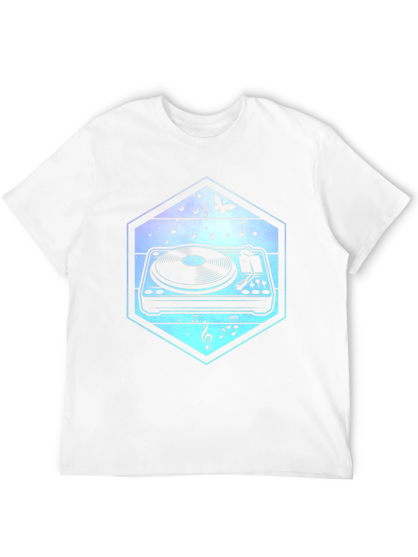Turntable Music T-Shirt - DJ Graphic Tee