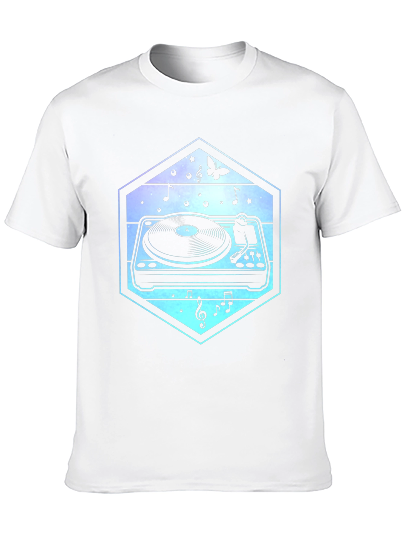 Turntable Music T-Shirt - DJ Graphic Tee