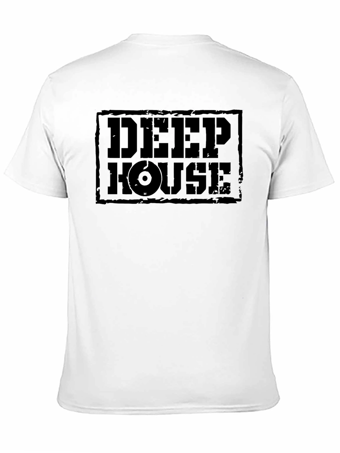 Deep House Music T-Shirt - Black Graphic Tee