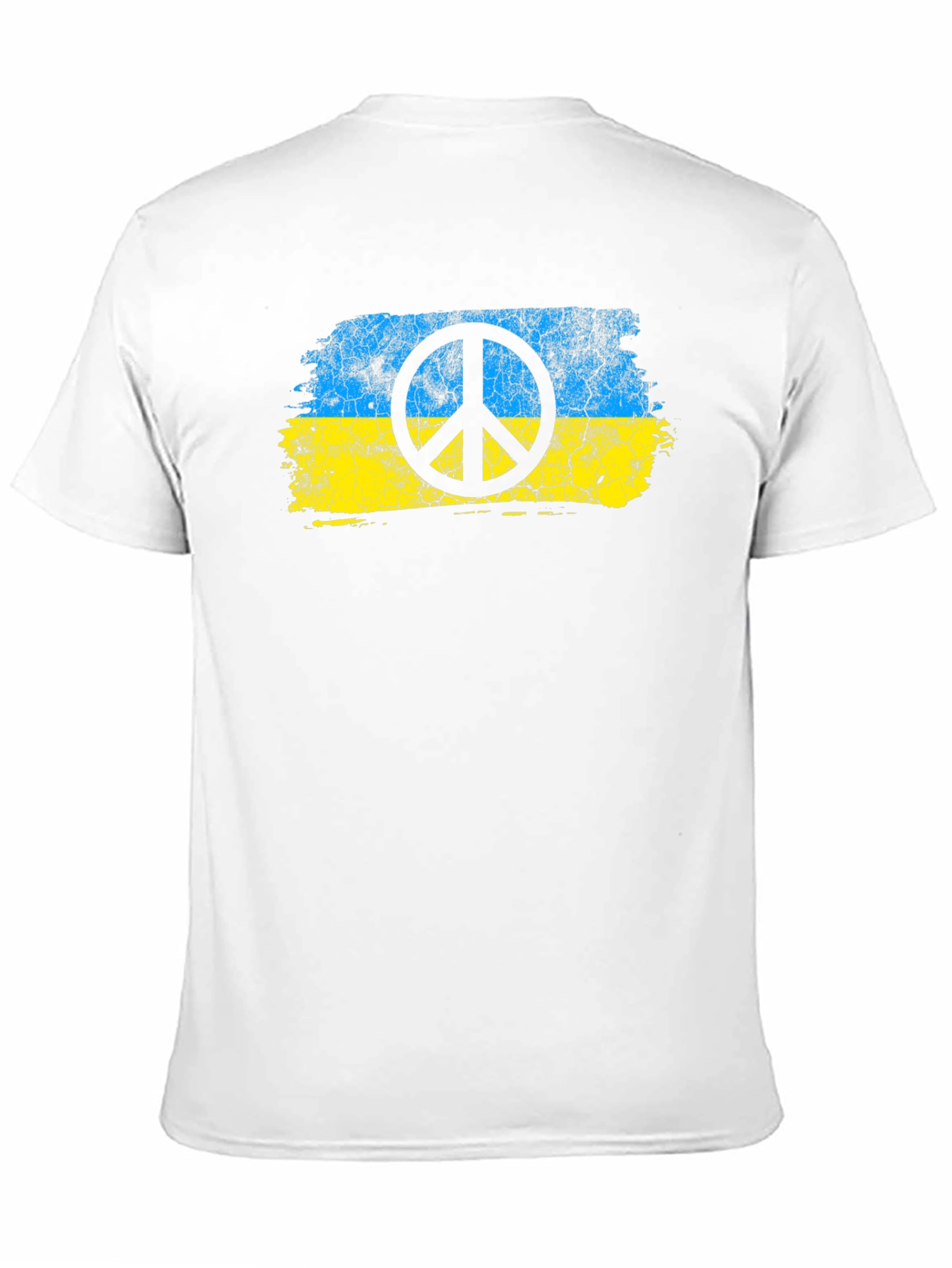 Ukraine Peace Sign Graphic Tee