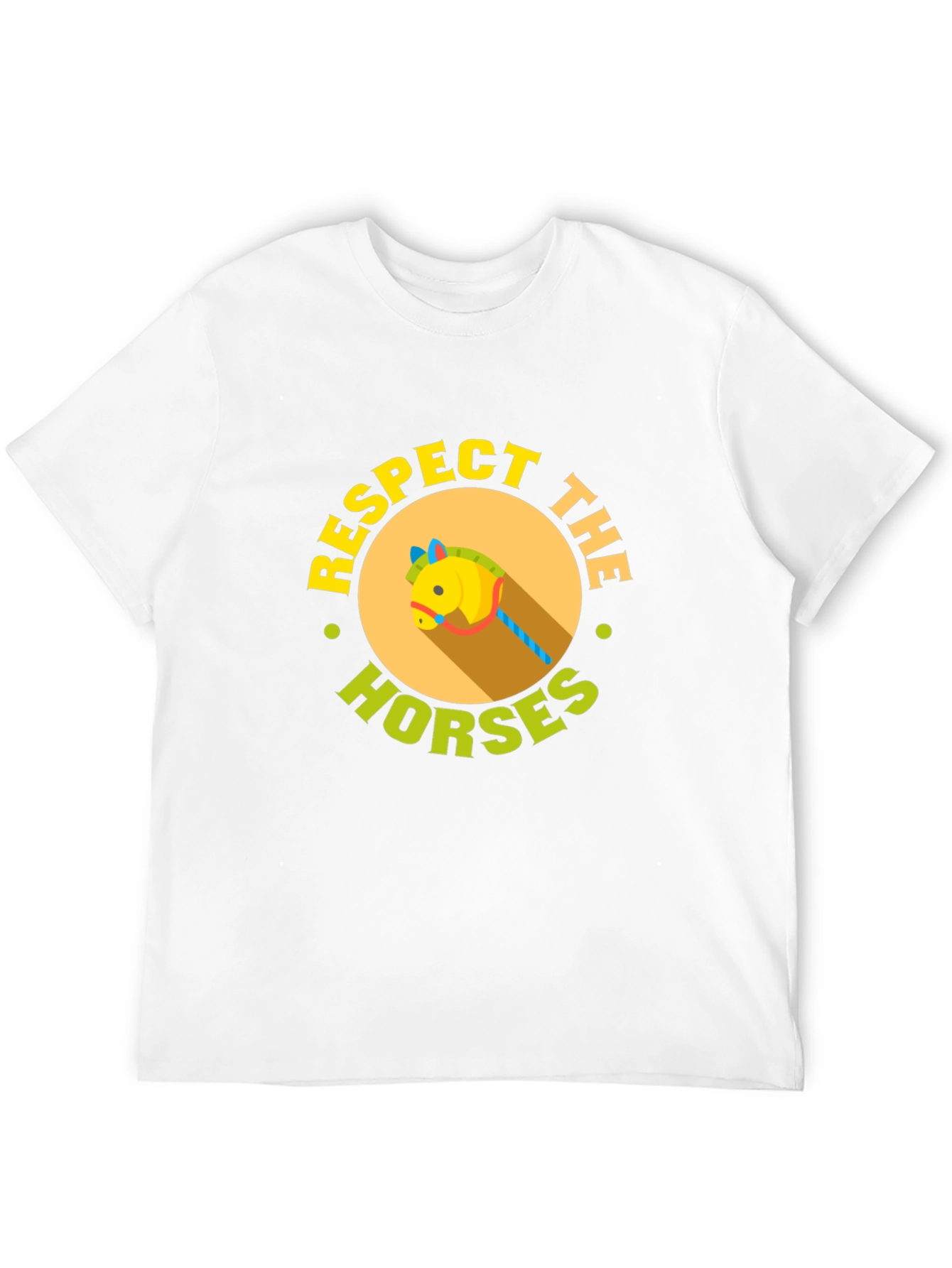 Respect The Horses Black T-Shirt
