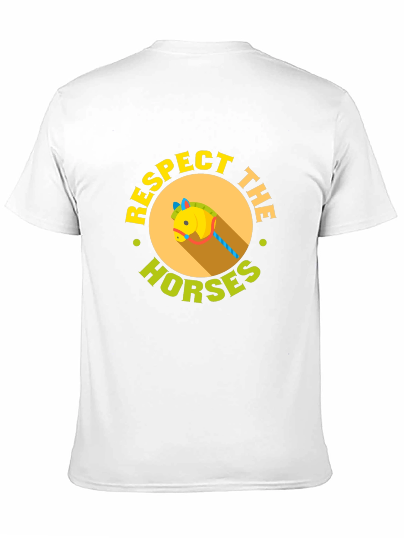 Respect The Horses Black T-Shirt