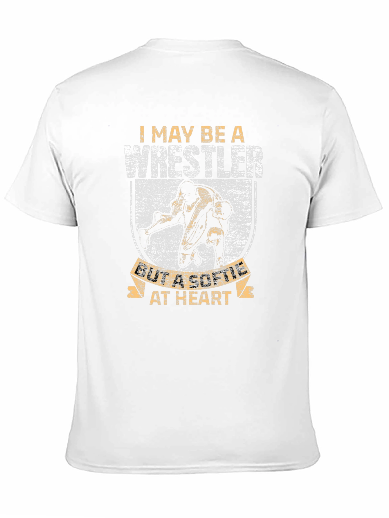 Wrestler Softie T-Shirt - Black Graphic Tee