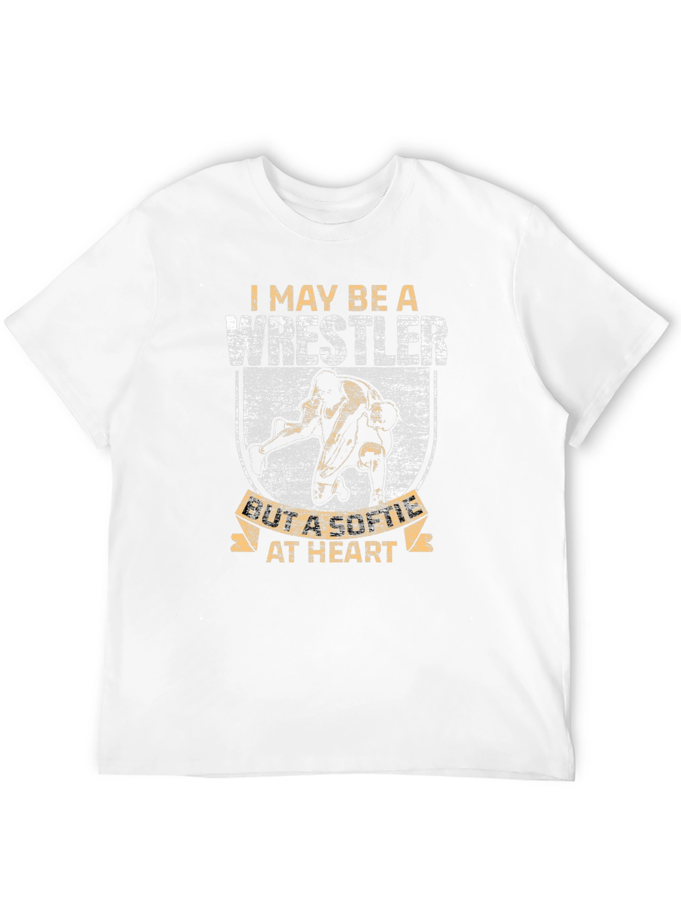 Wrestler Softie T-Shirt - Black Graphic Tee