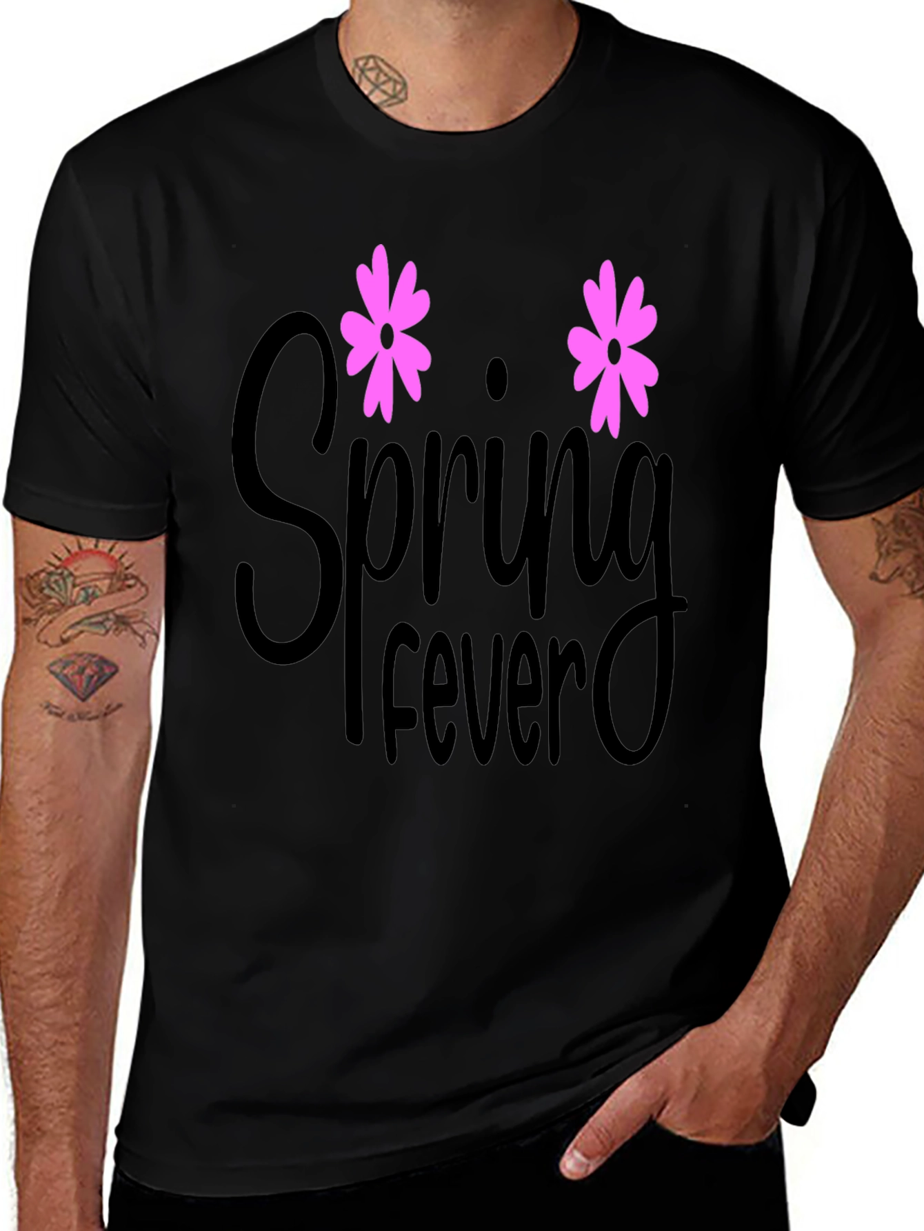 Spring Fever Graphic Tee - Fun & Casual