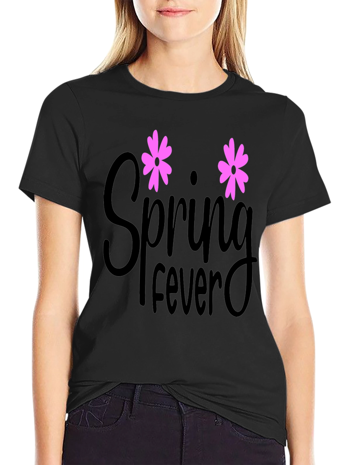 Spring Fever Graphic Tee - Fun & Casual