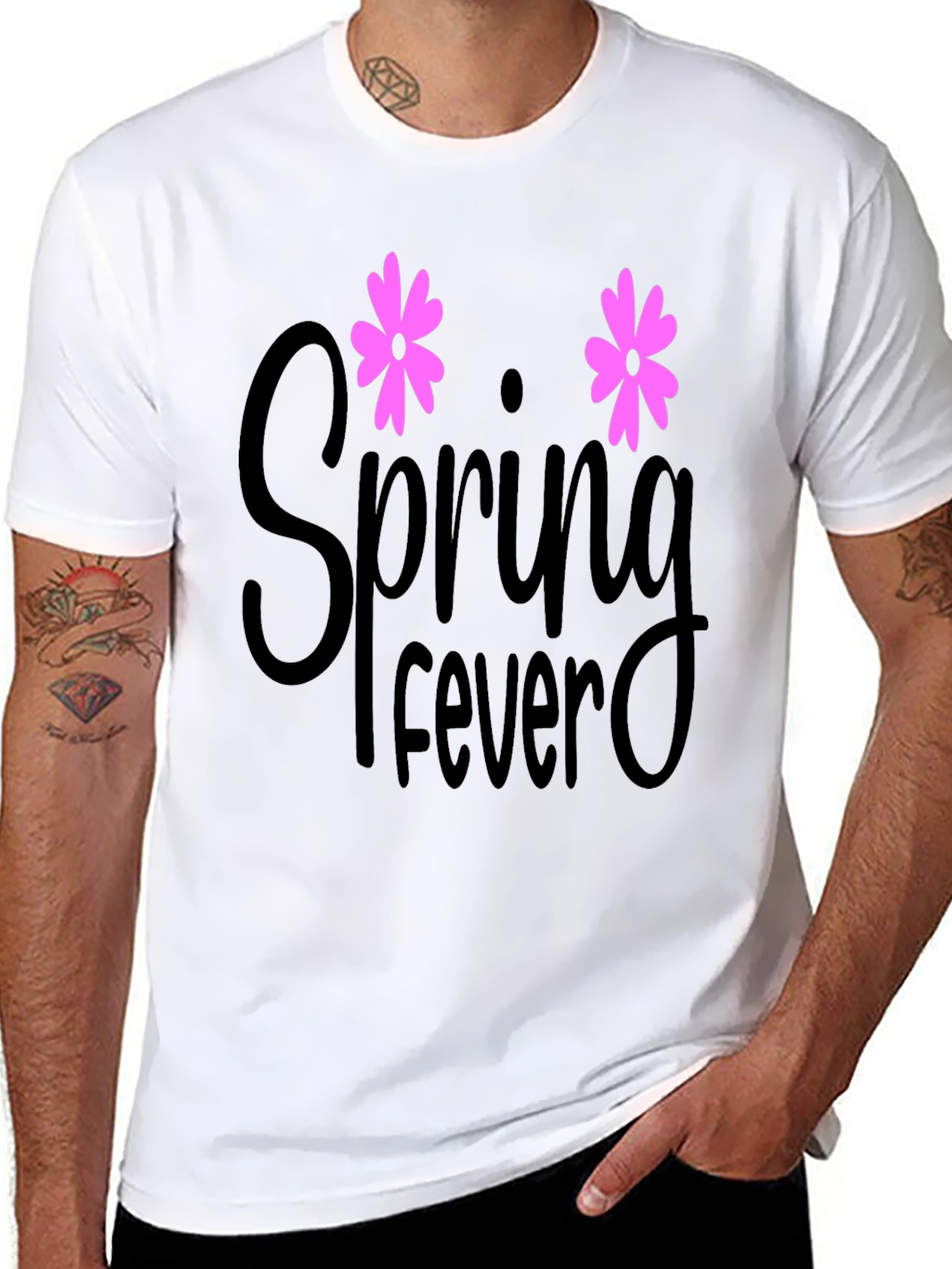 Spring Fever Graphic Tee - Fun & Casual