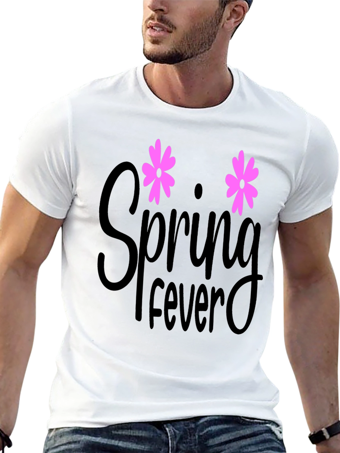 Spring Fever Graphic Tee - Fun & Casual