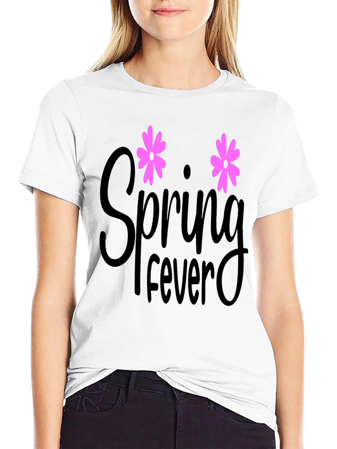 Spring Fever Graphic Tee - Fun & Casual