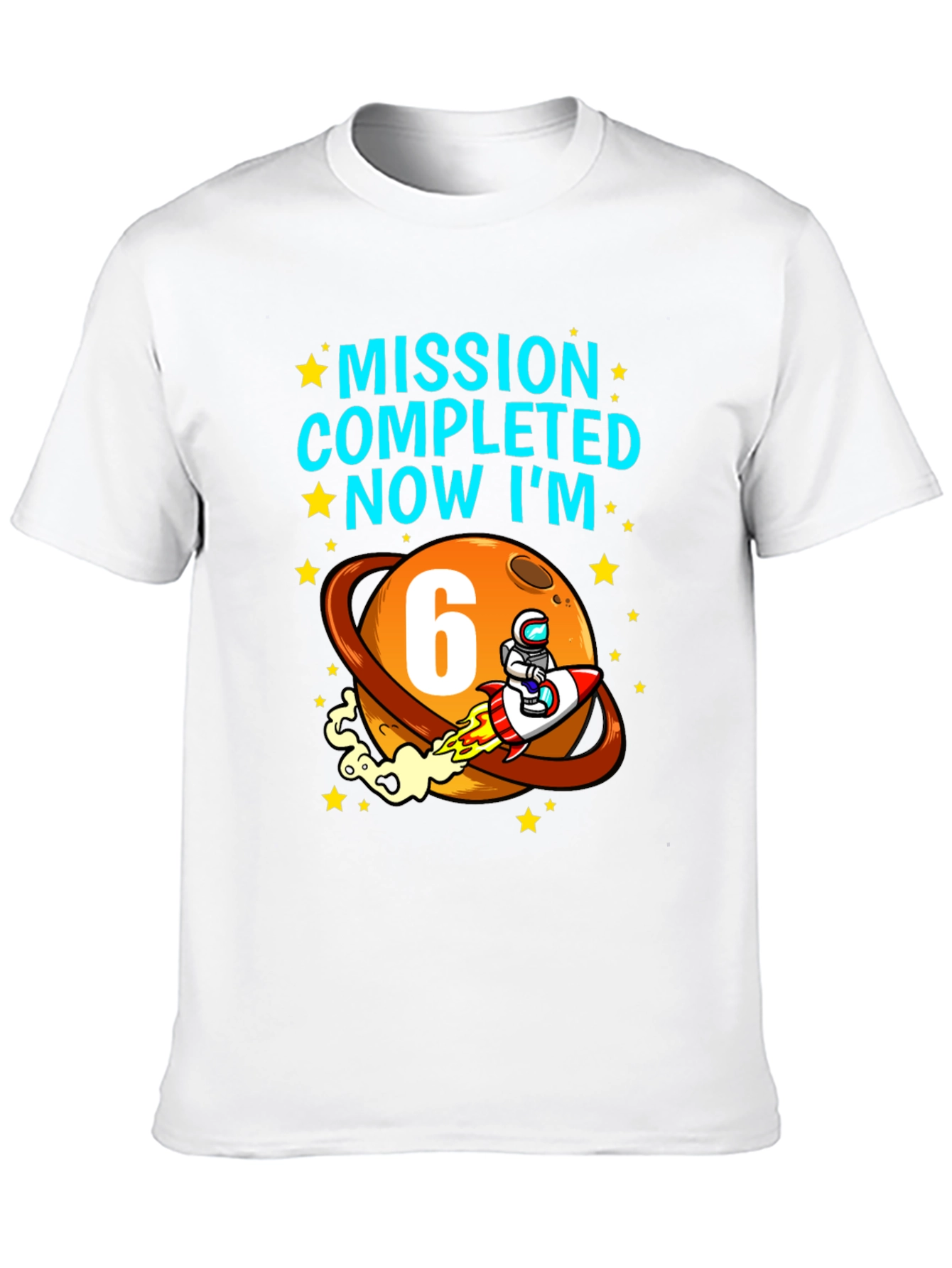 Mission Completed 6th Birthday T-Shirt