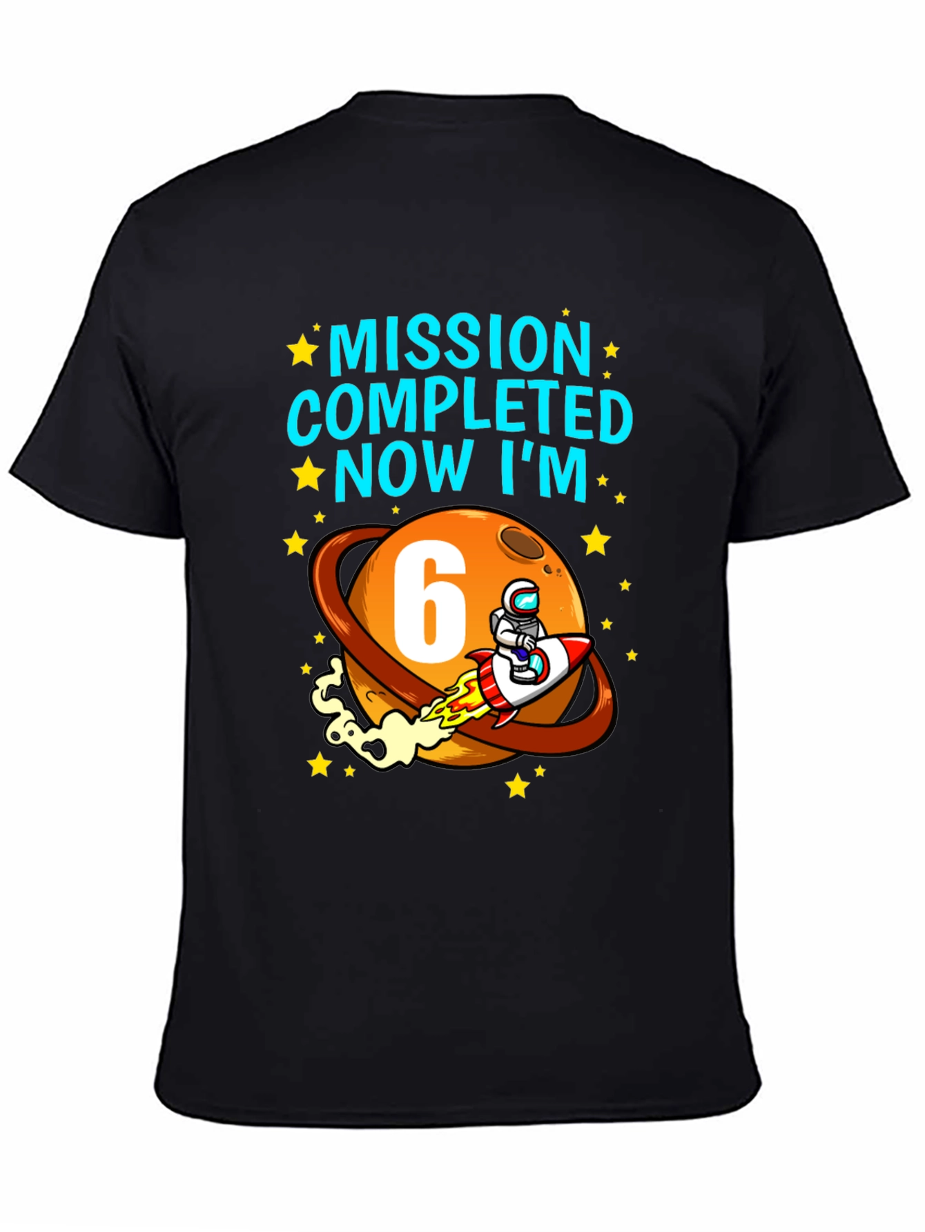 Mission Completed 6th Birthday T-Shirt