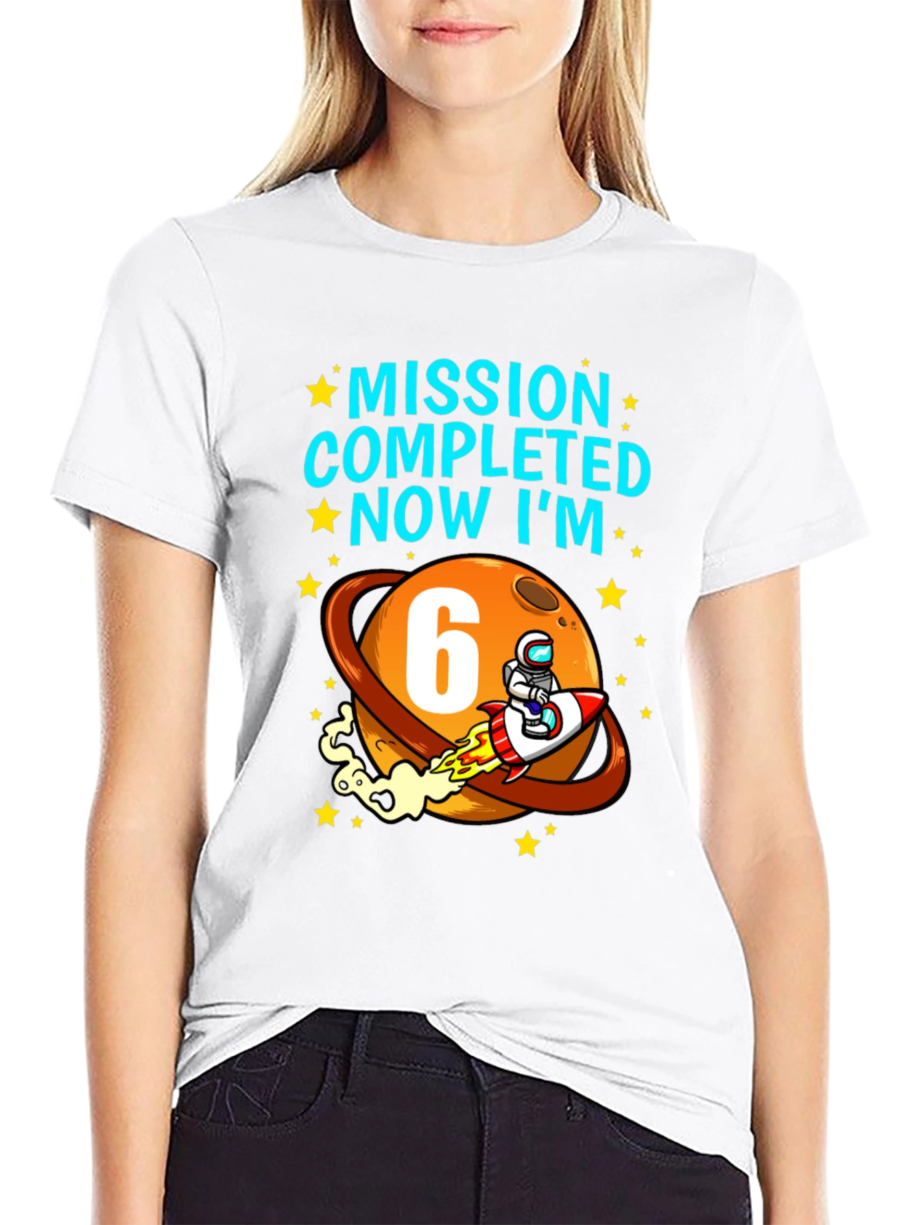 Mission Completed 6th Birthday T-Shirt