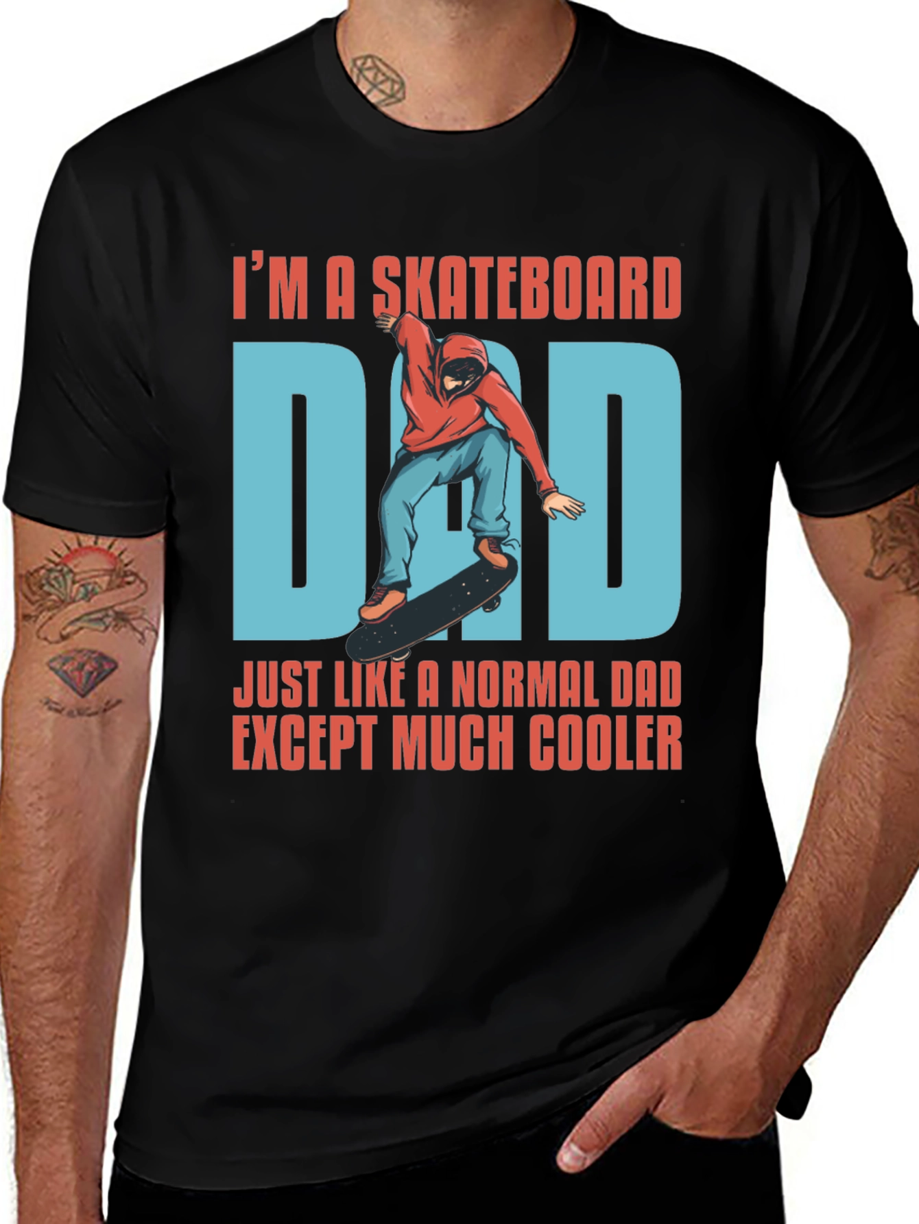 Skateboard Dad Graphic T-Shirt