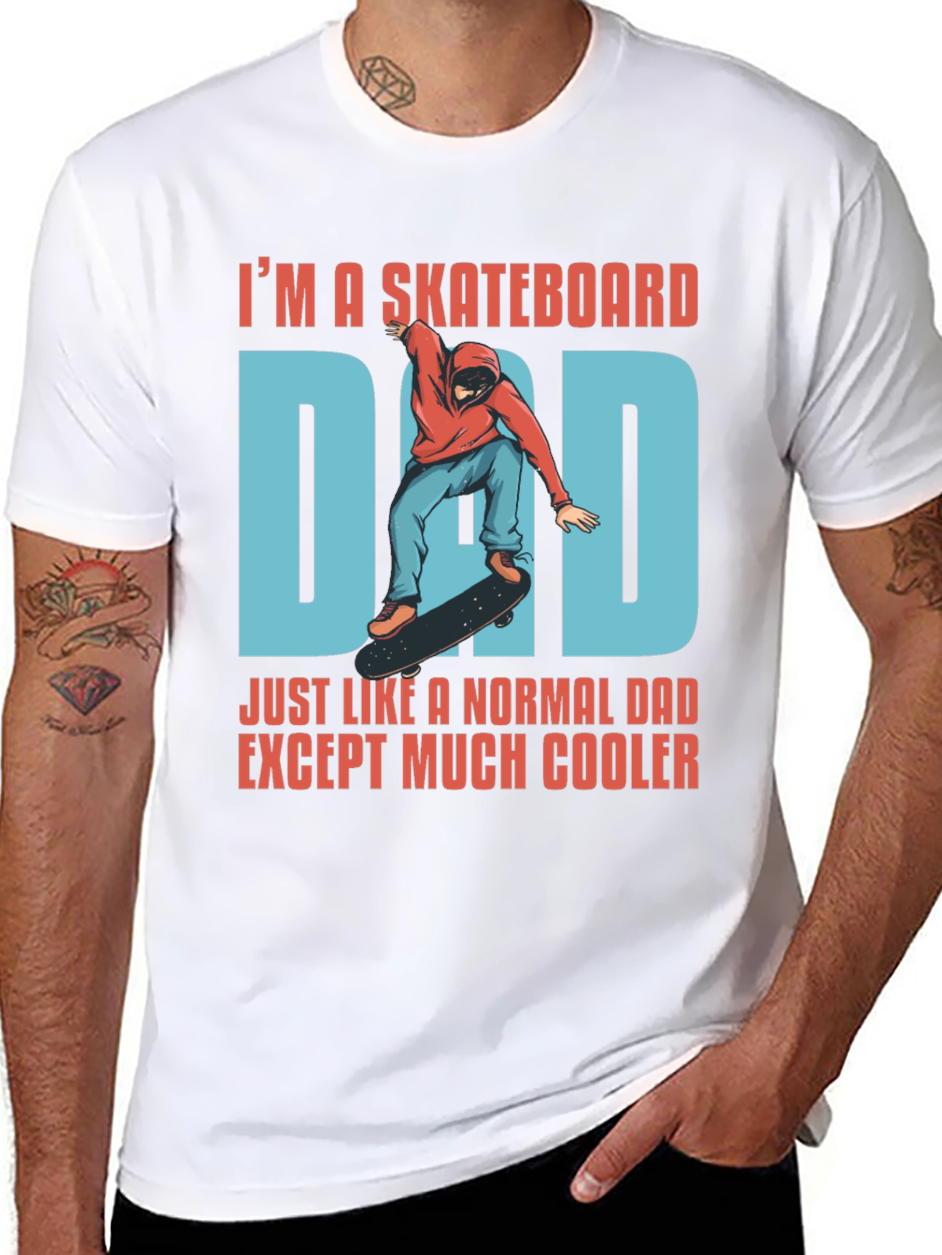 Skateboard Dad Graphic T-Shirt