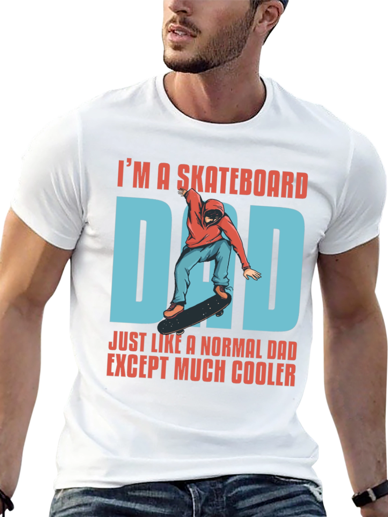 Skateboard Dad Graphic T-Shirt