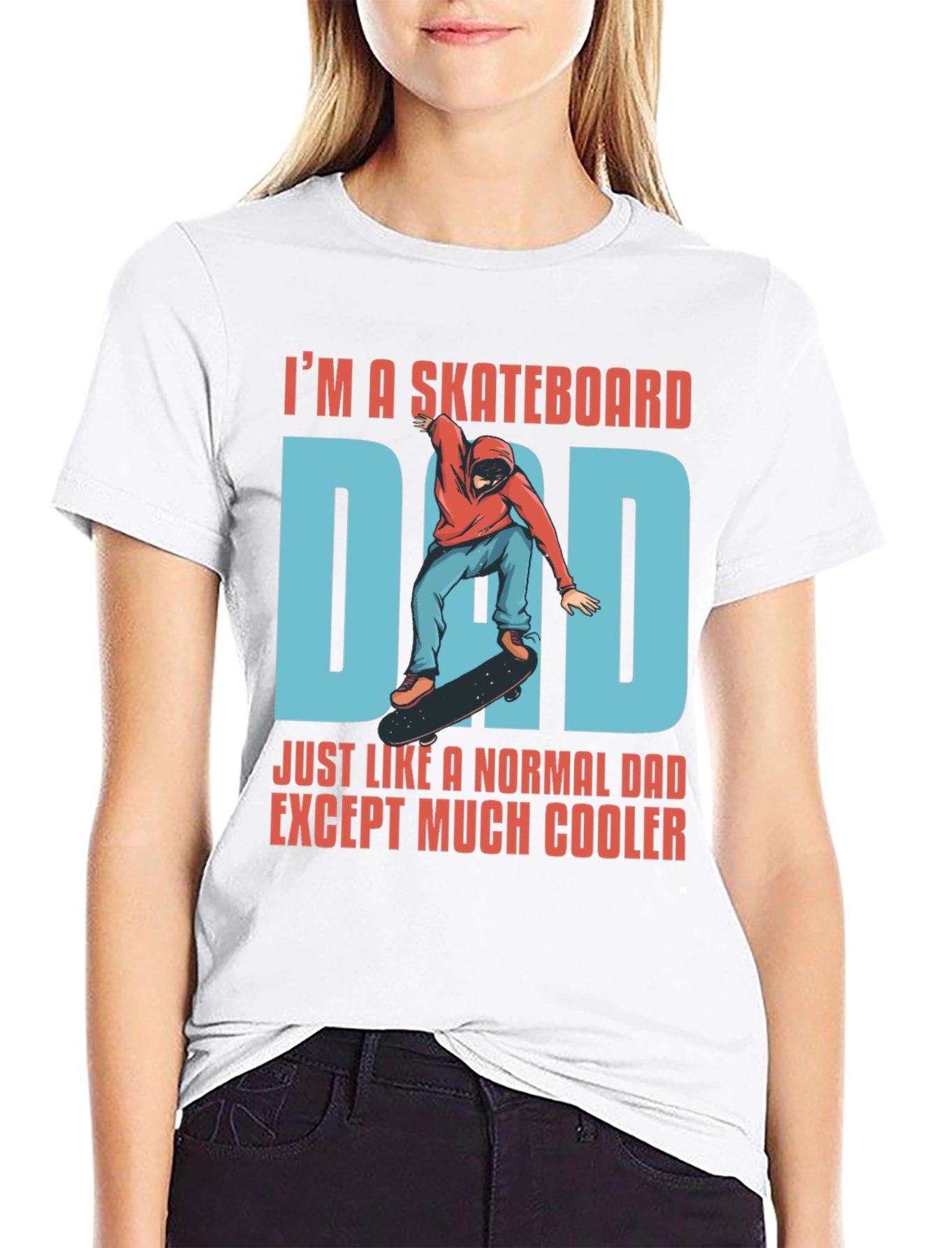 Skateboard Dad Graphic T-Shirt