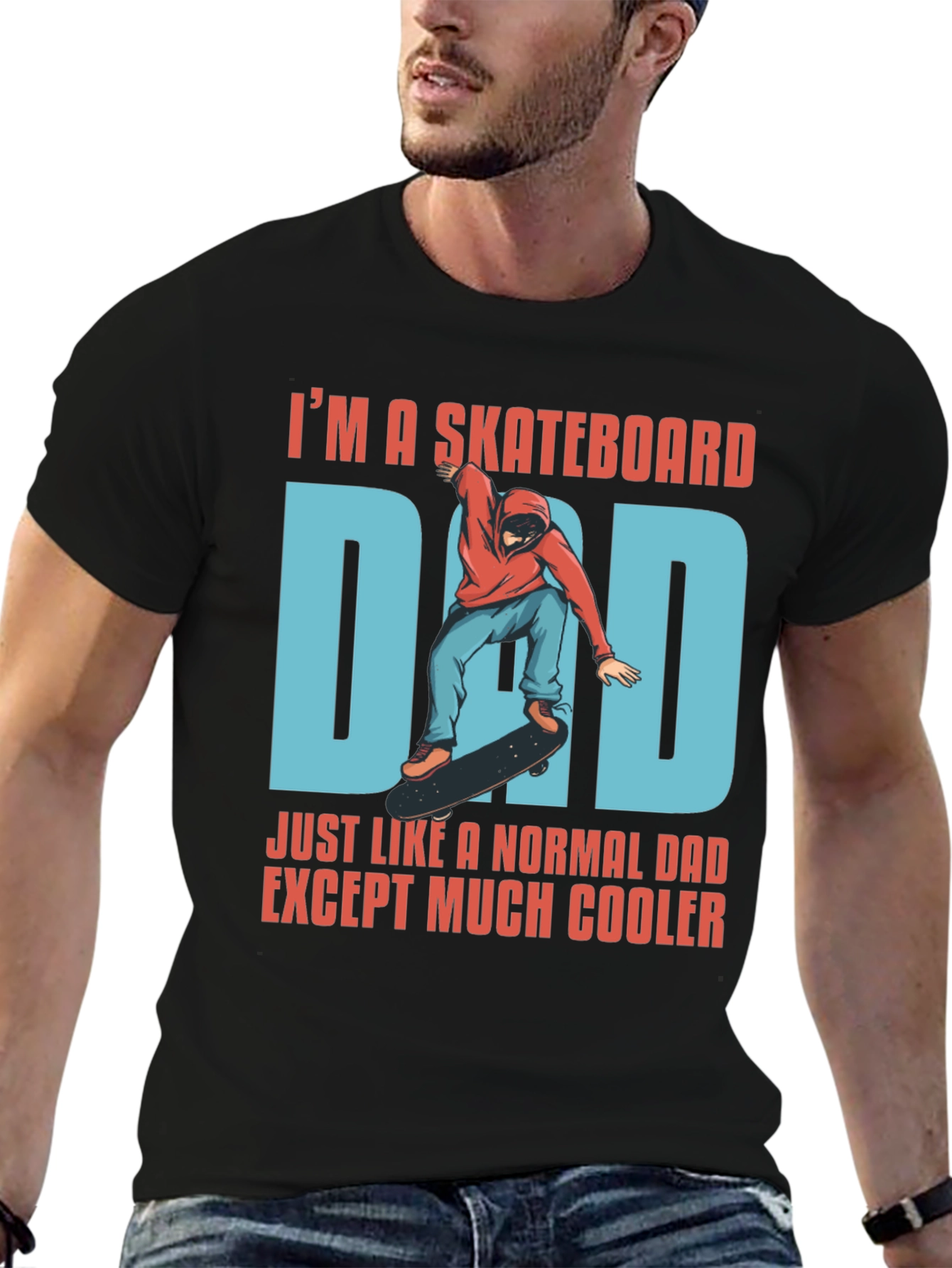 Skateboard Dad Graphic T-Shirt