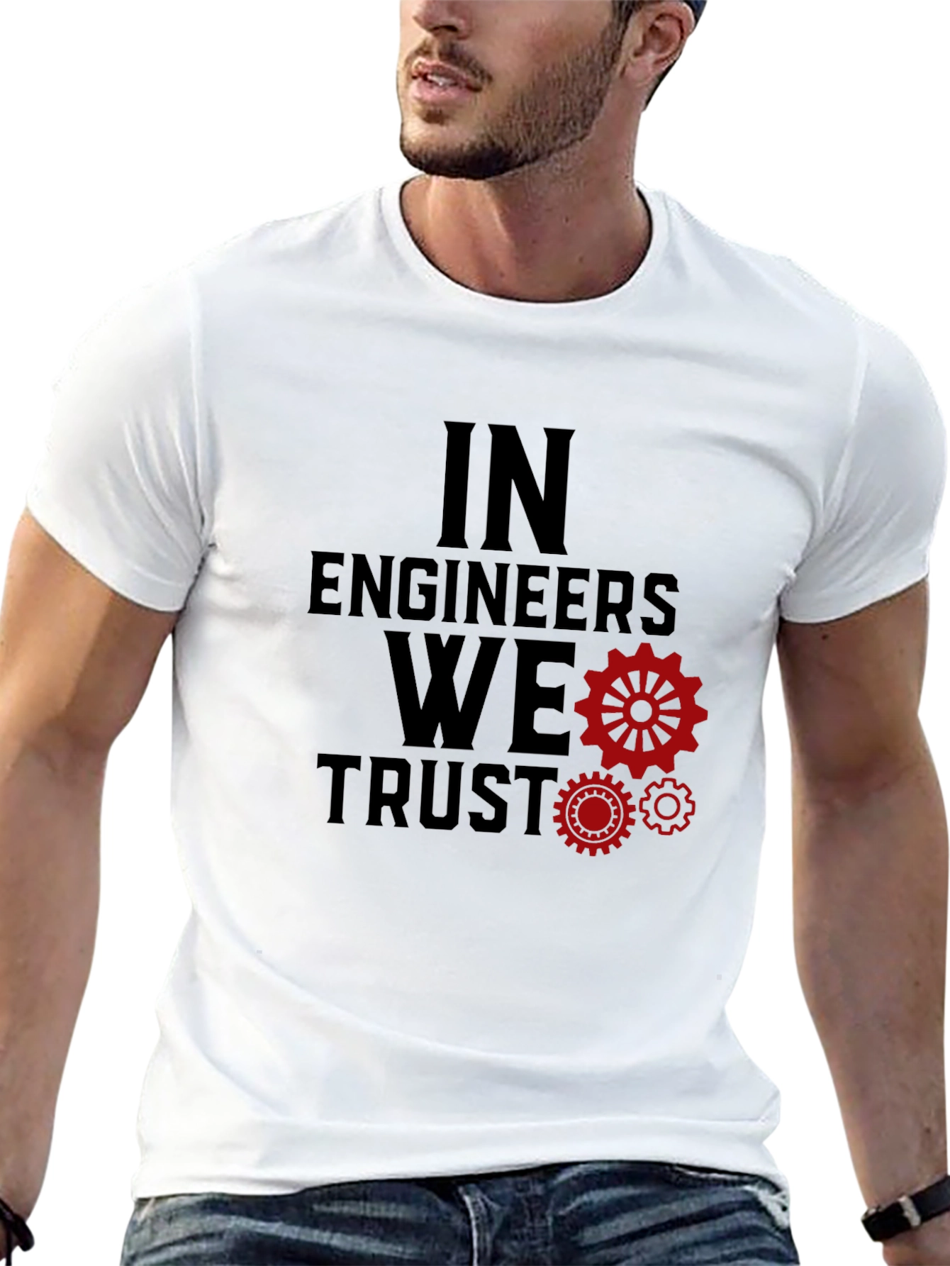 In Engineers We Trust Graphic Tee