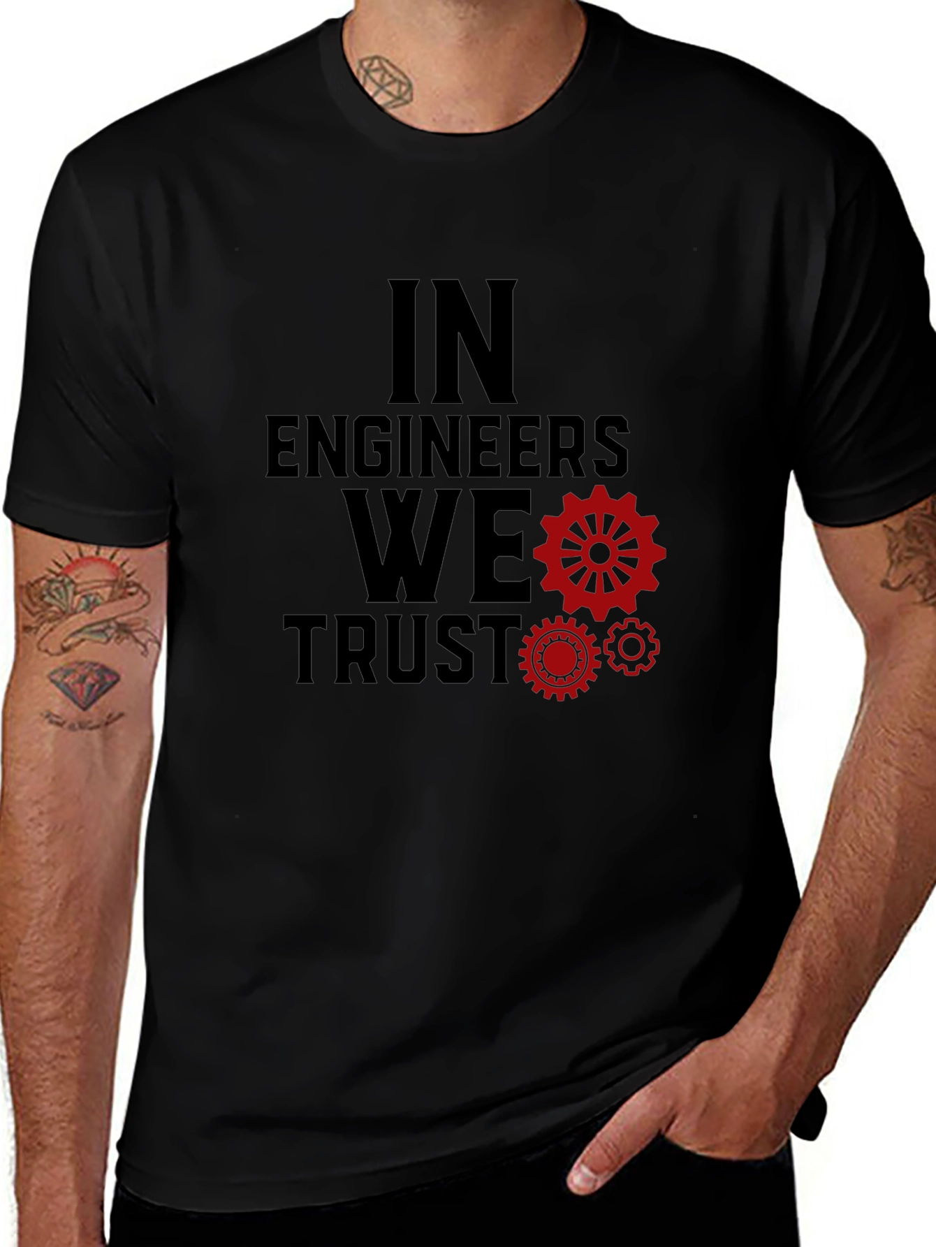 In Engineers We Trust Graphic Tee