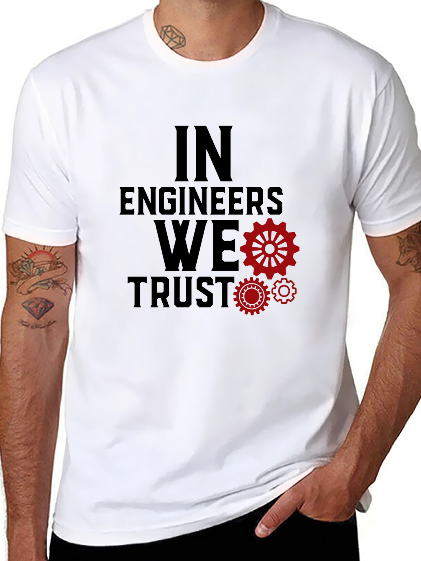 In Engineers We Trust Graphic Tee