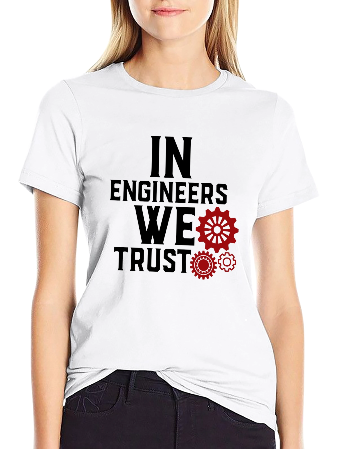 In Engineers We Trust Graphic Tee