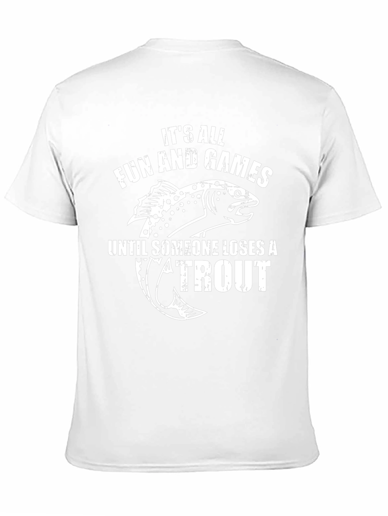 Funny Fishing T-Shirt: Loses A Trout