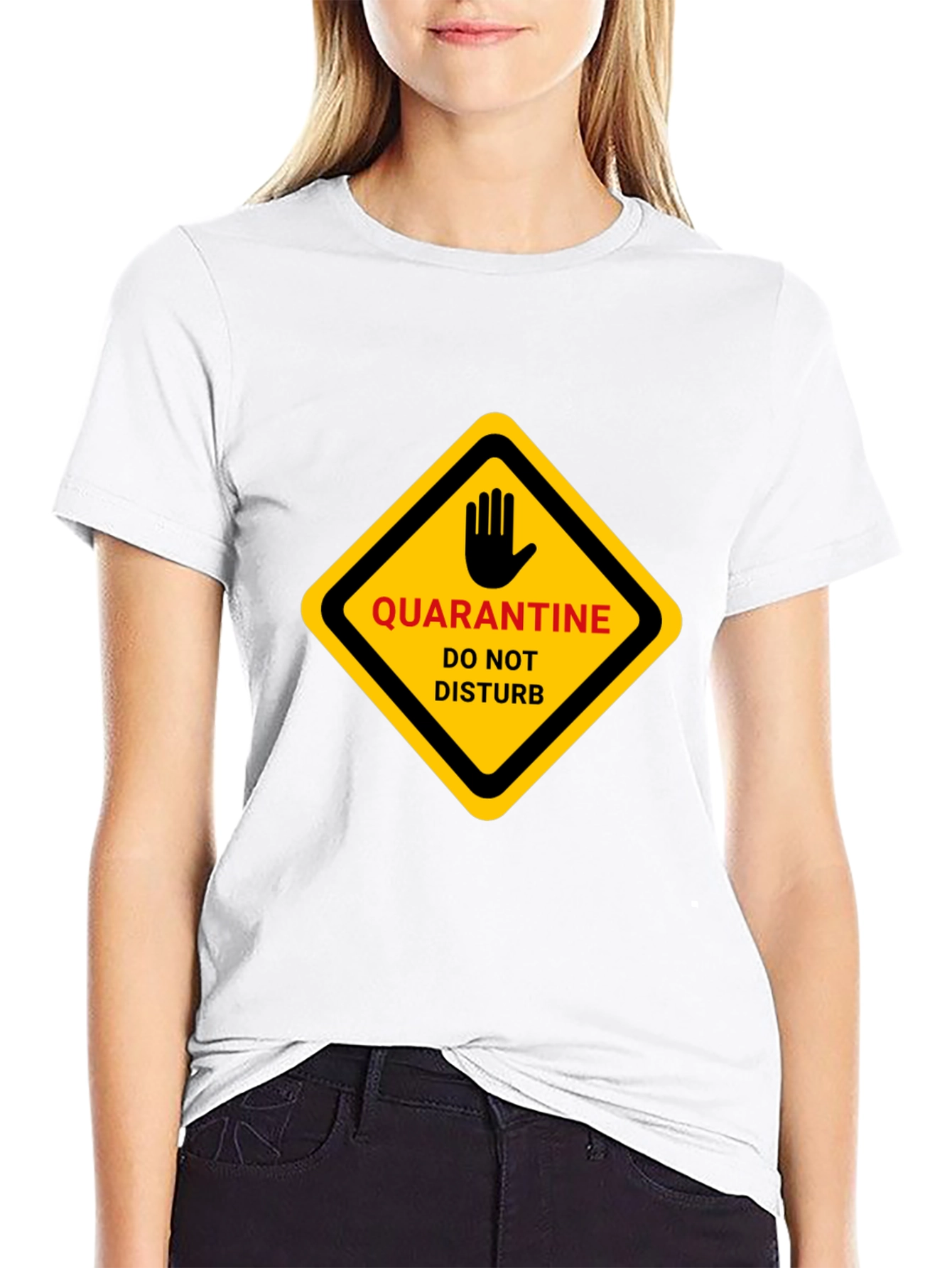 Quarantine Do Not Disturb Graphic T-Shirt
