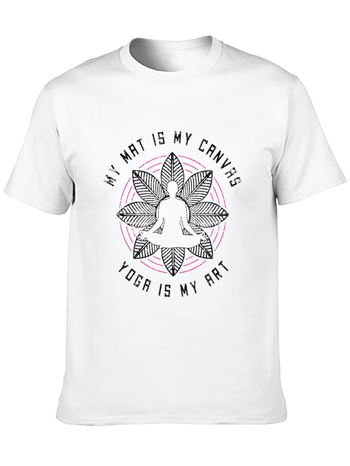 Yoga Art T-Shirt - My Mat Is My Canvas