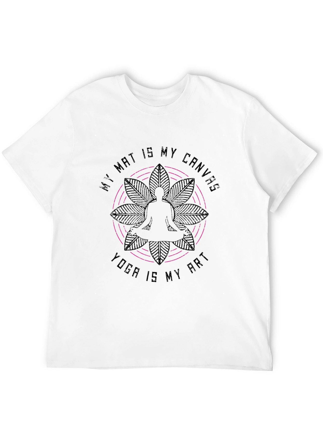 Yoga Art T-Shirt - My Mat Is My Canvas