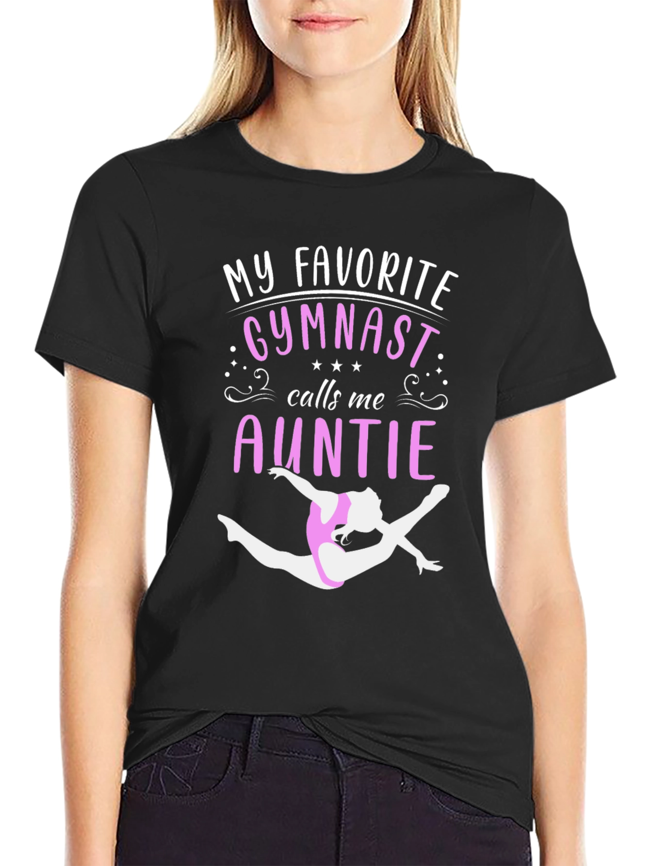 My Favorite Gymnast Calls Me Auntie T-Shirt