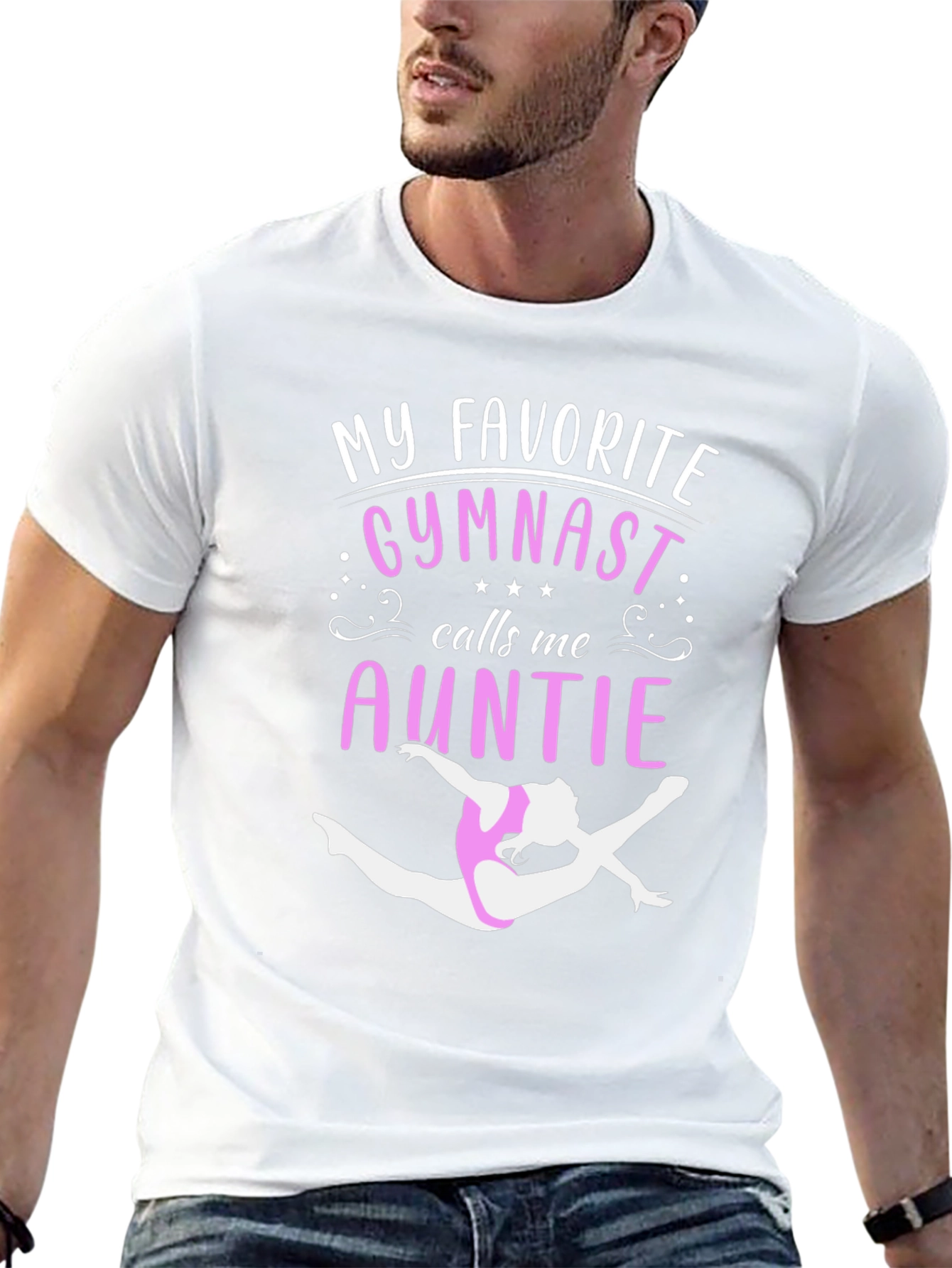 My Favorite Gymnast Calls Me Auntie T-Shirt