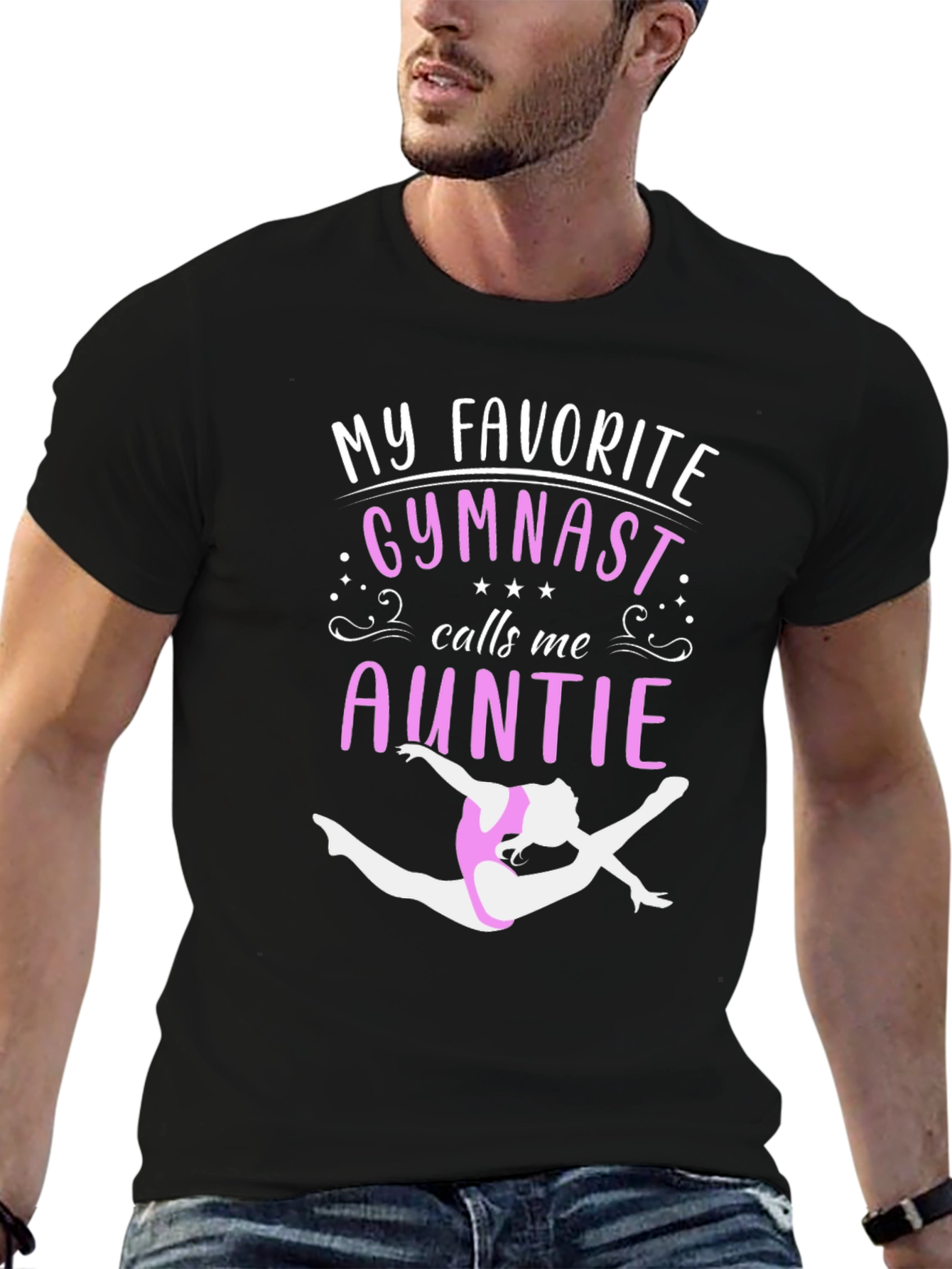 My Favorite Gymnast Calls Me Auntie T-Shirt