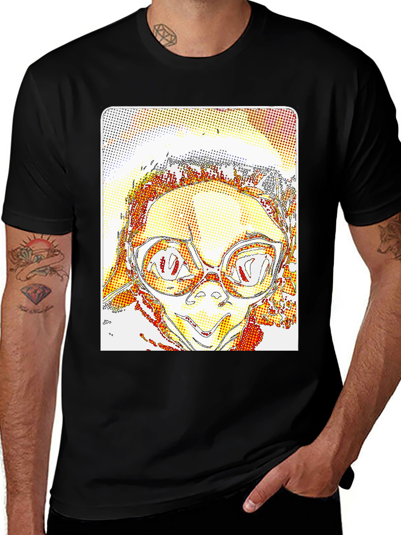 Retro Style Graphic T-Shirt