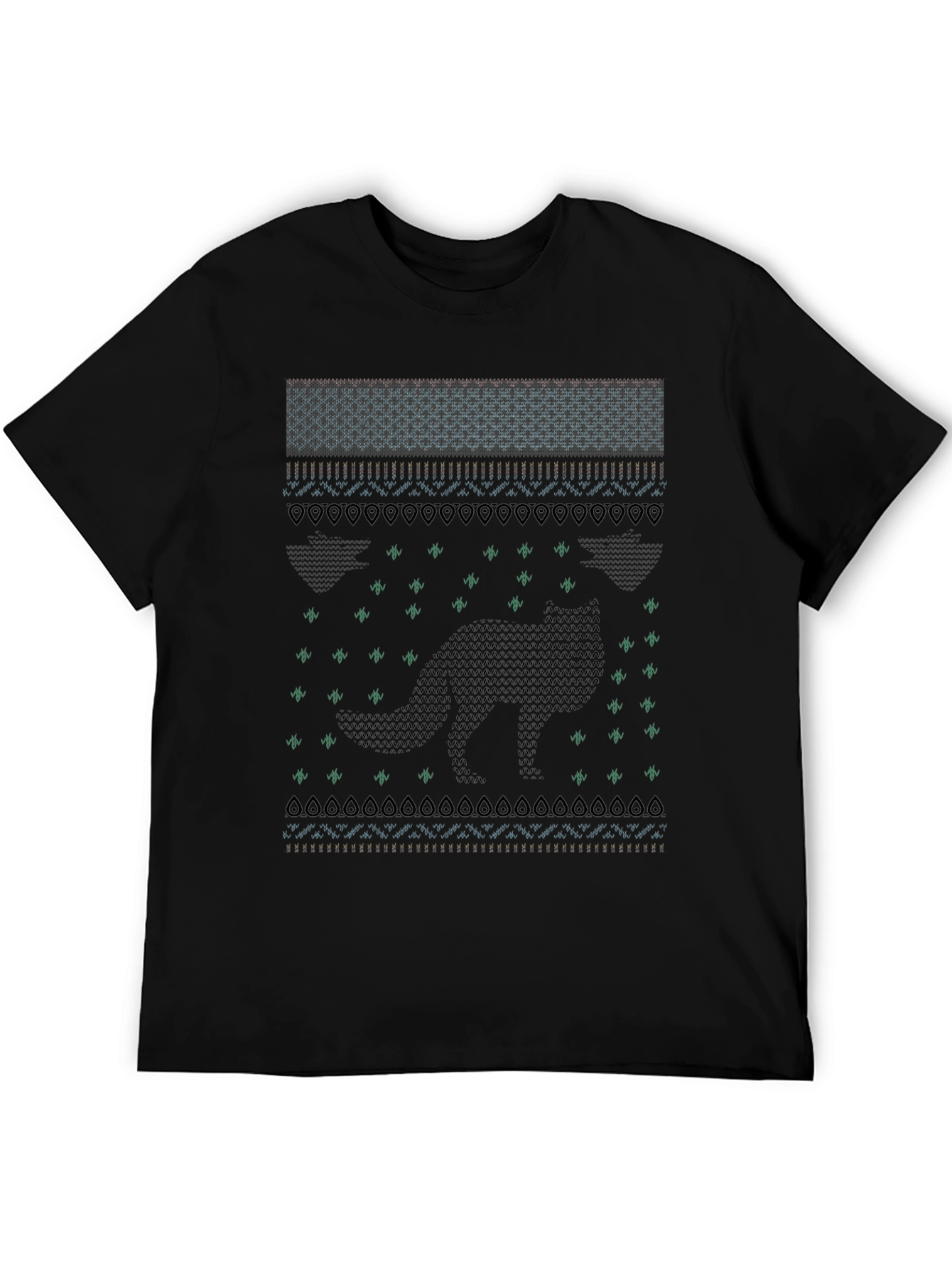 Dino Ugly Christmas Sweater T-Shirt